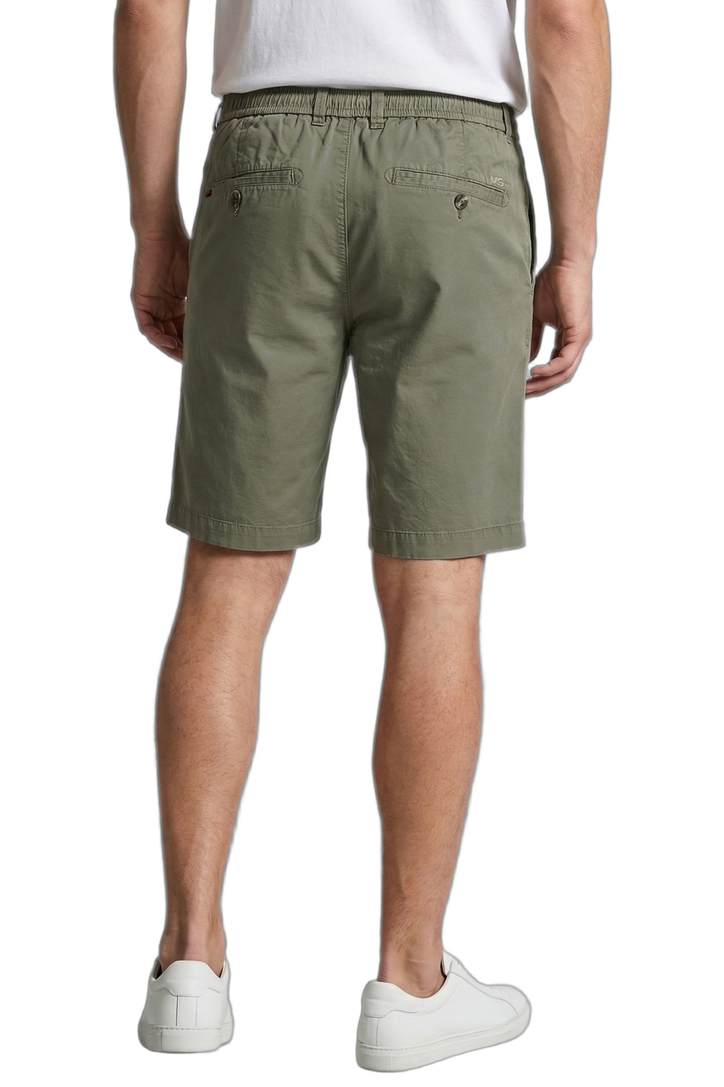 POPLIN SHORTS GMD LIGHT OLIVE 2