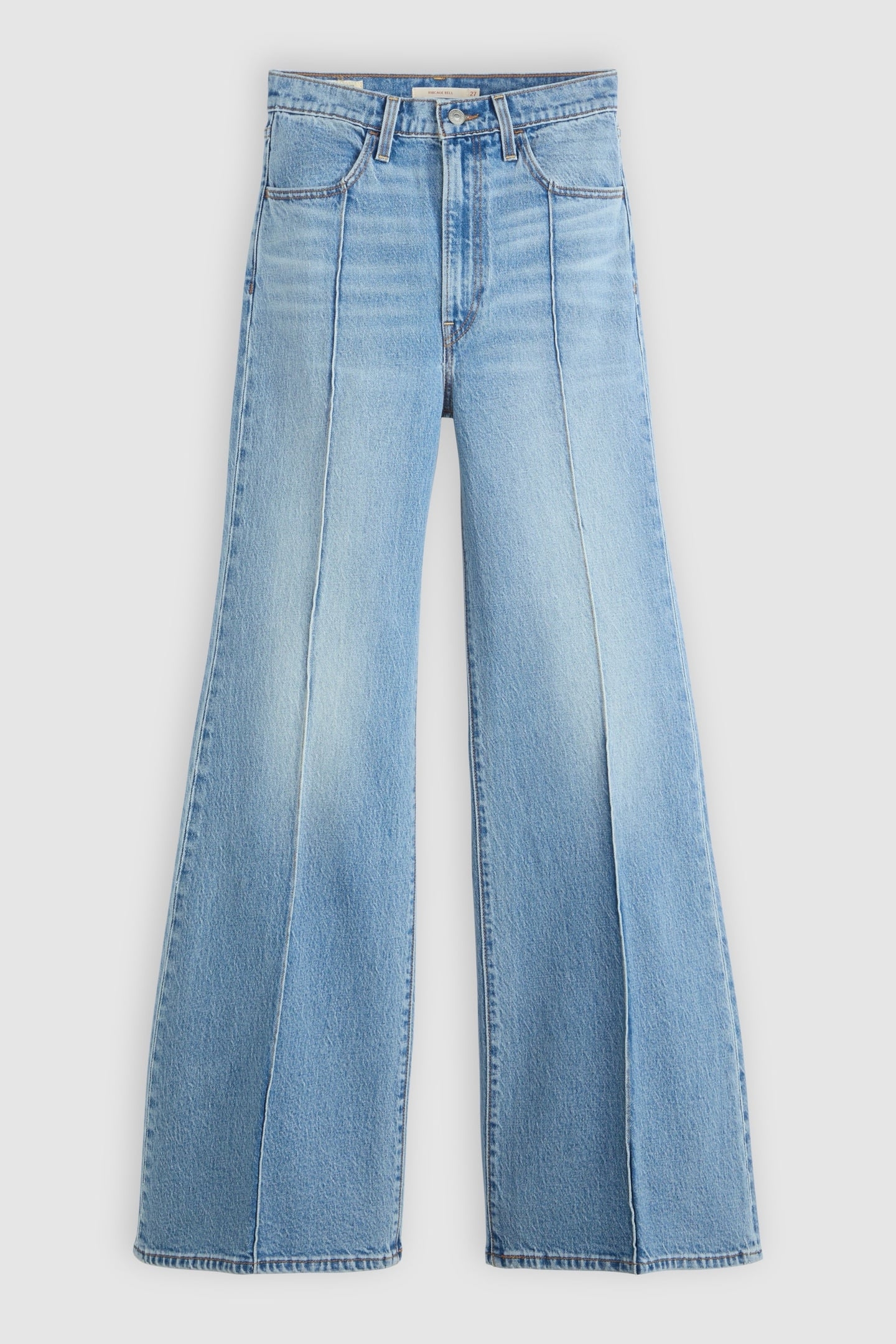 RIBCAGE BELL WESTERN JEANS BLUE 6