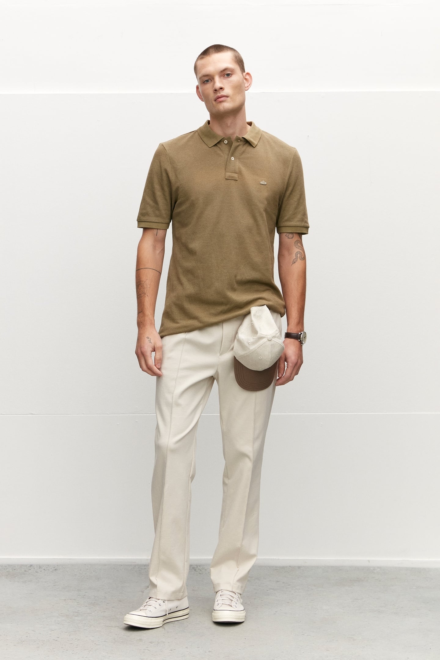 PAUL POLOS DARK BEIGE 4