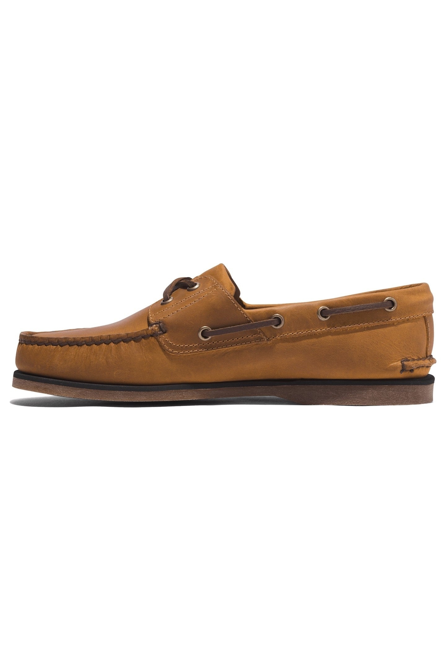 CLASSIC BOAT BOAT SHOE WHEAT FULL GRAIN 8