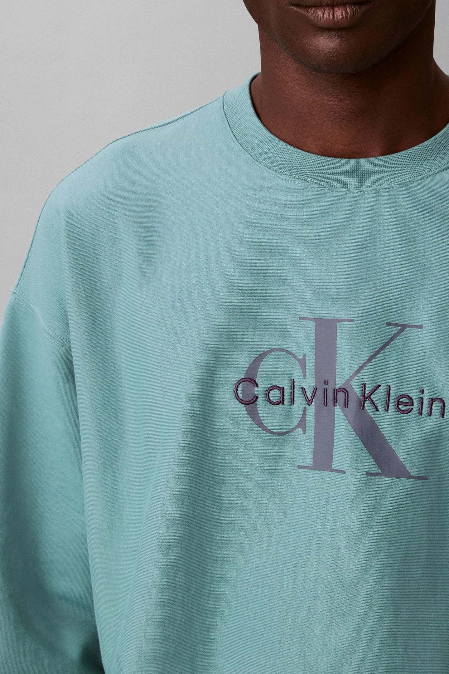 LS PREMIUM TERRY MONOGRAM SWEATER TEQUILA BLUE 6