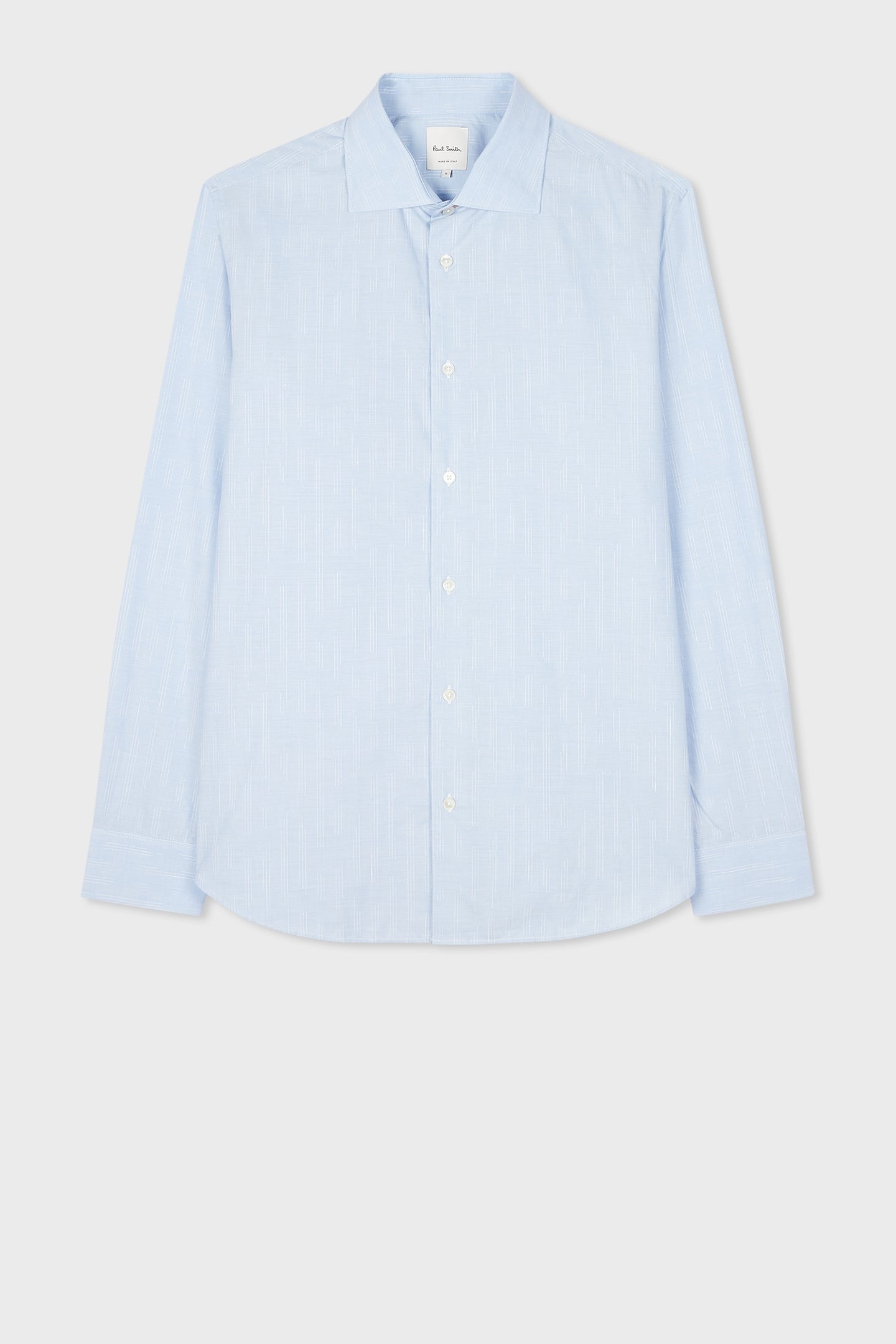 S/C SLIM FIT SHIRT LIGHT BLUE 1