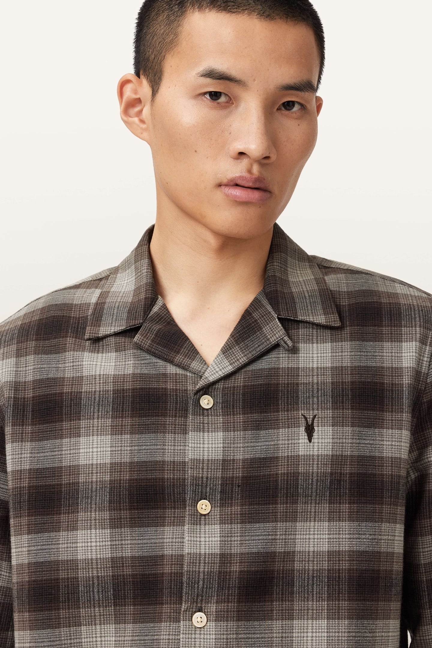 INIKO LS SHIRT MOLE BROWN 5