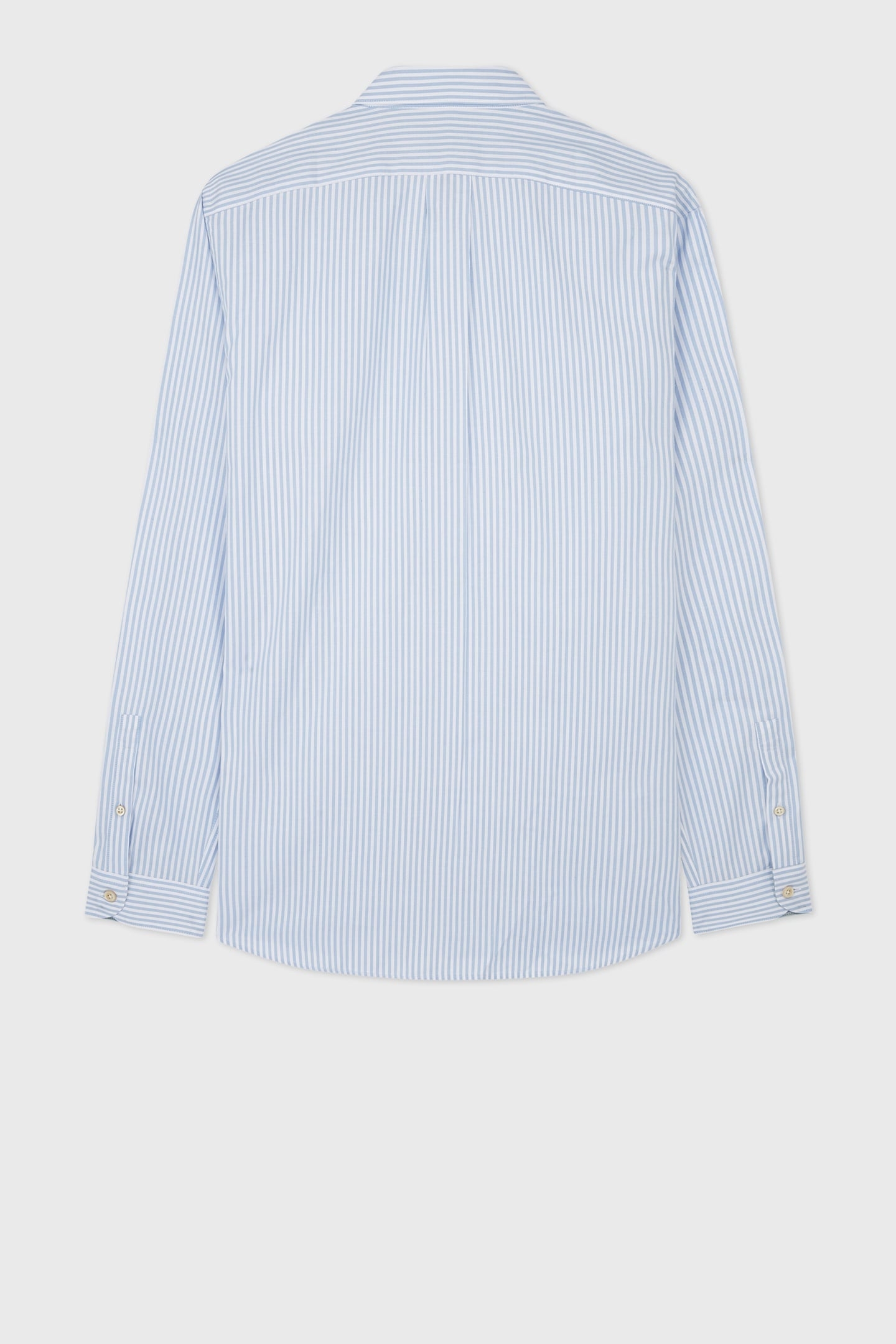 LS REGULAR FIT SHIRT BLUE 4