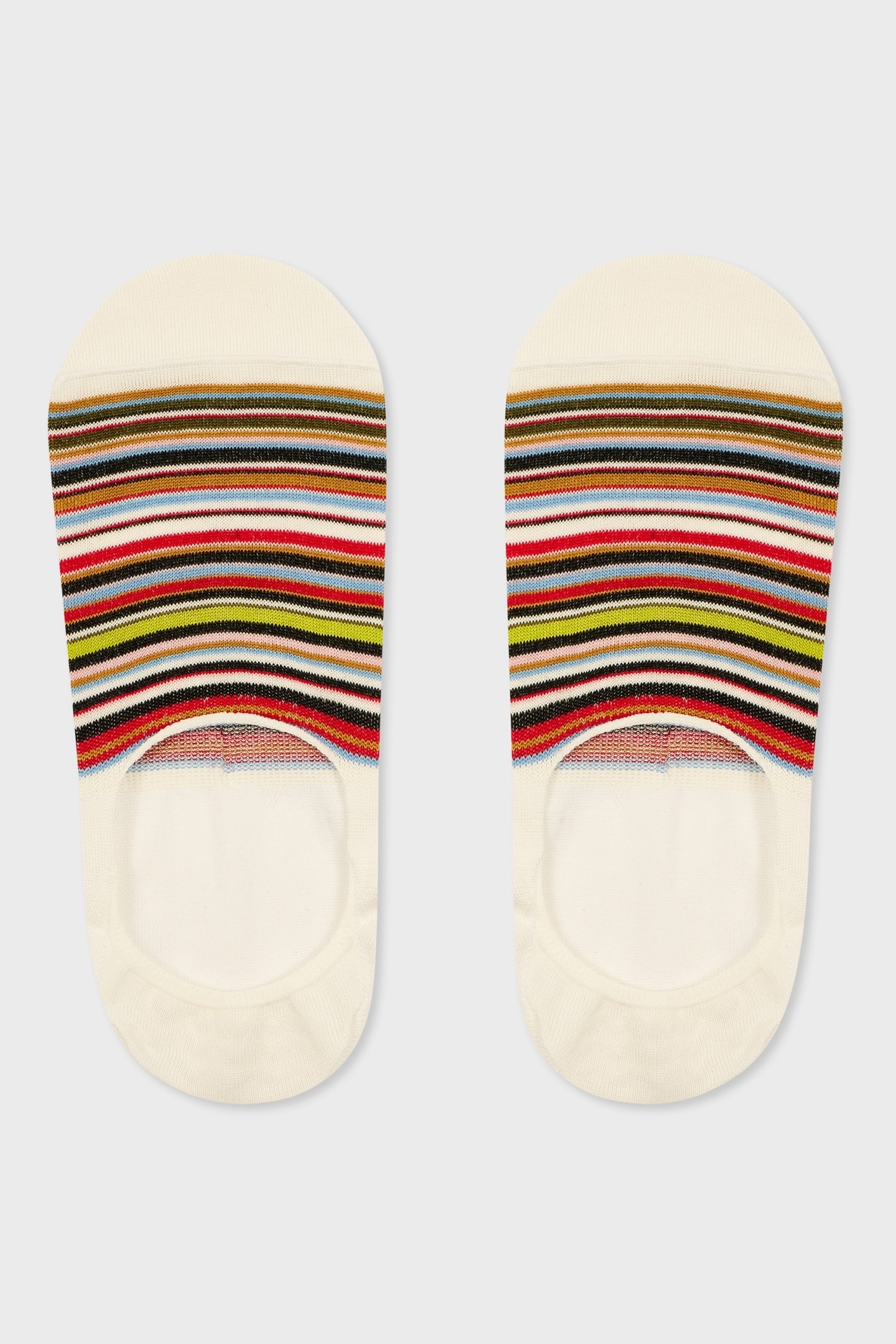 SOCK NO SHOW SIGNATURE OFF WHITE 2