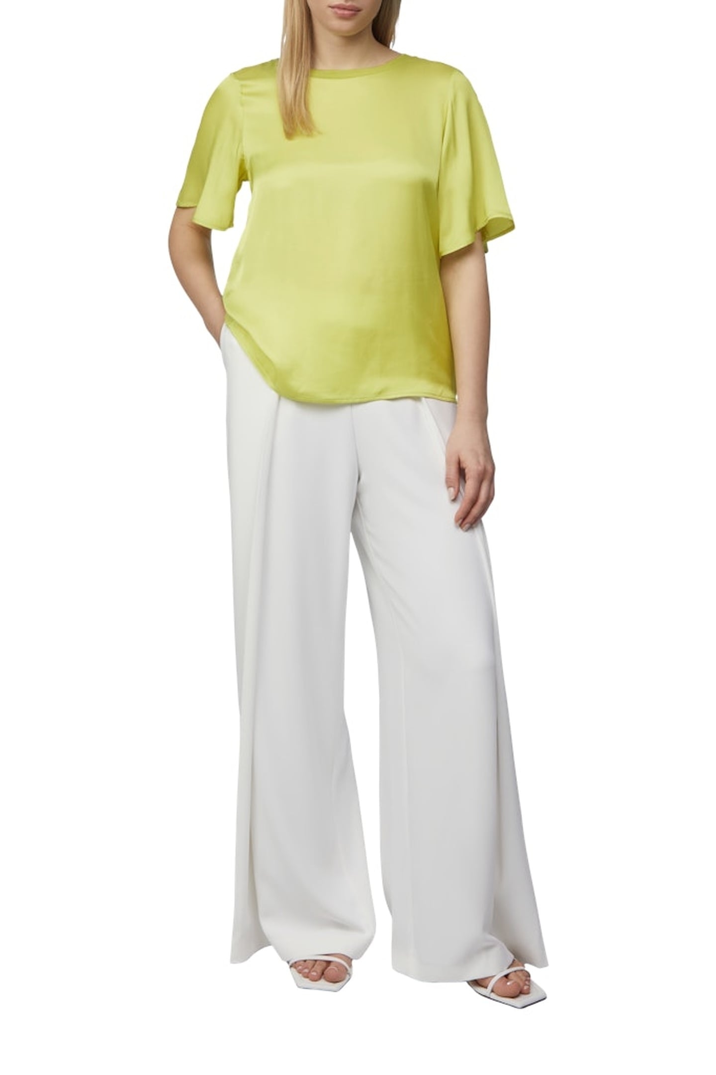 COMMA T-SHIRTS LIME GREEN 2