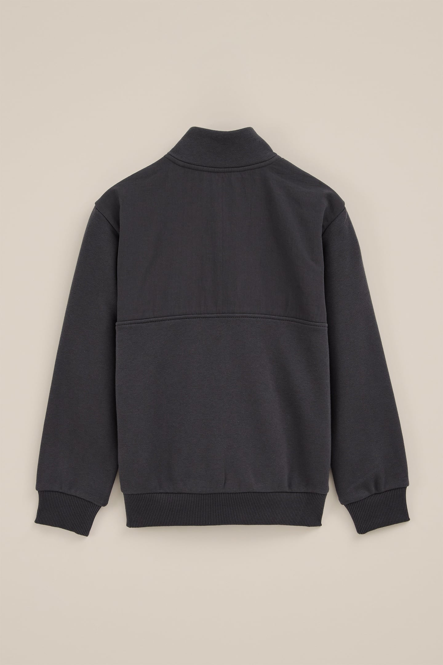 HALFWAY ZIPPER DARK GREY 4