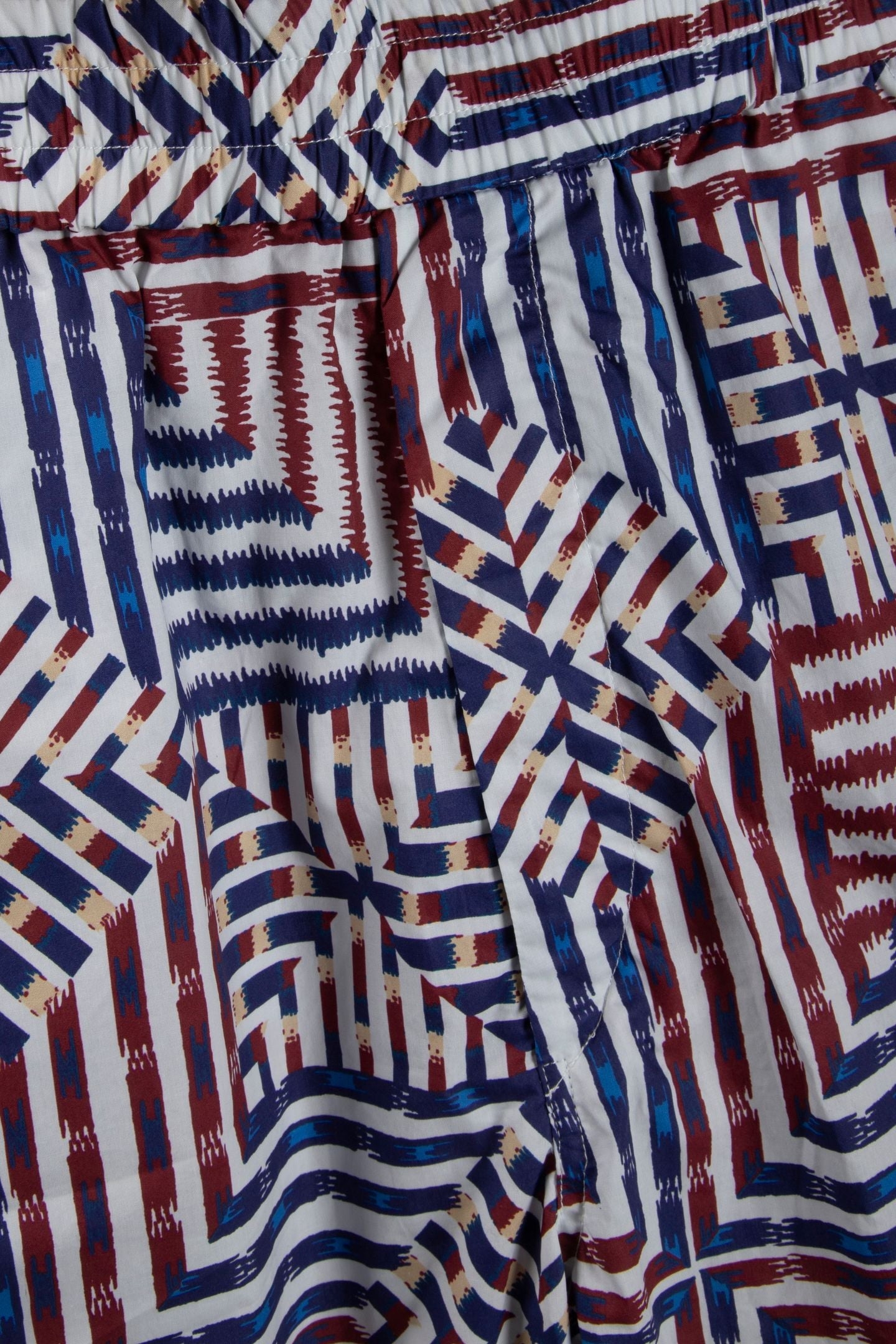 EDOARDO PANTS BLUE RED 4