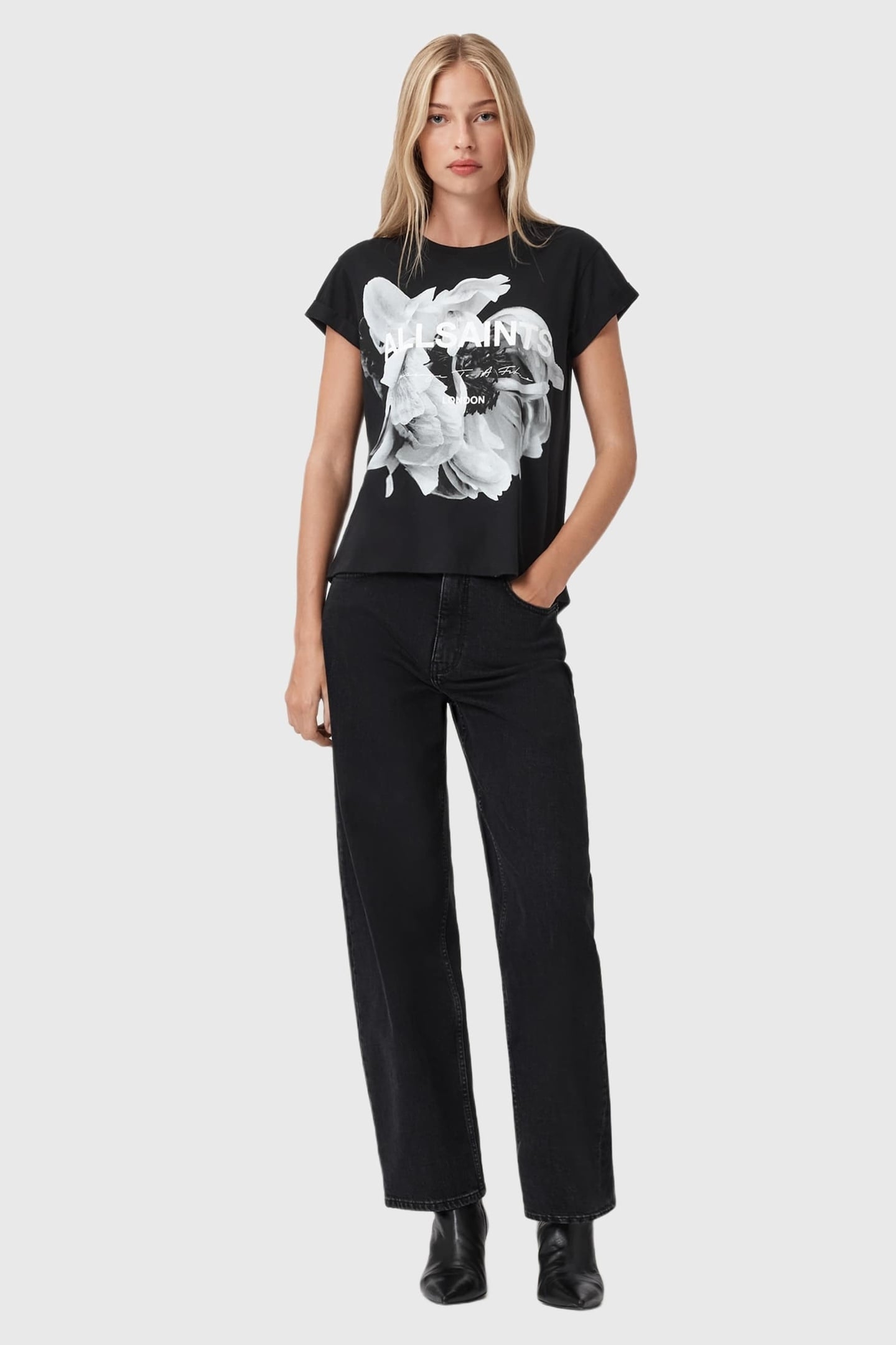 LENA ANNA TEE BLACK 3