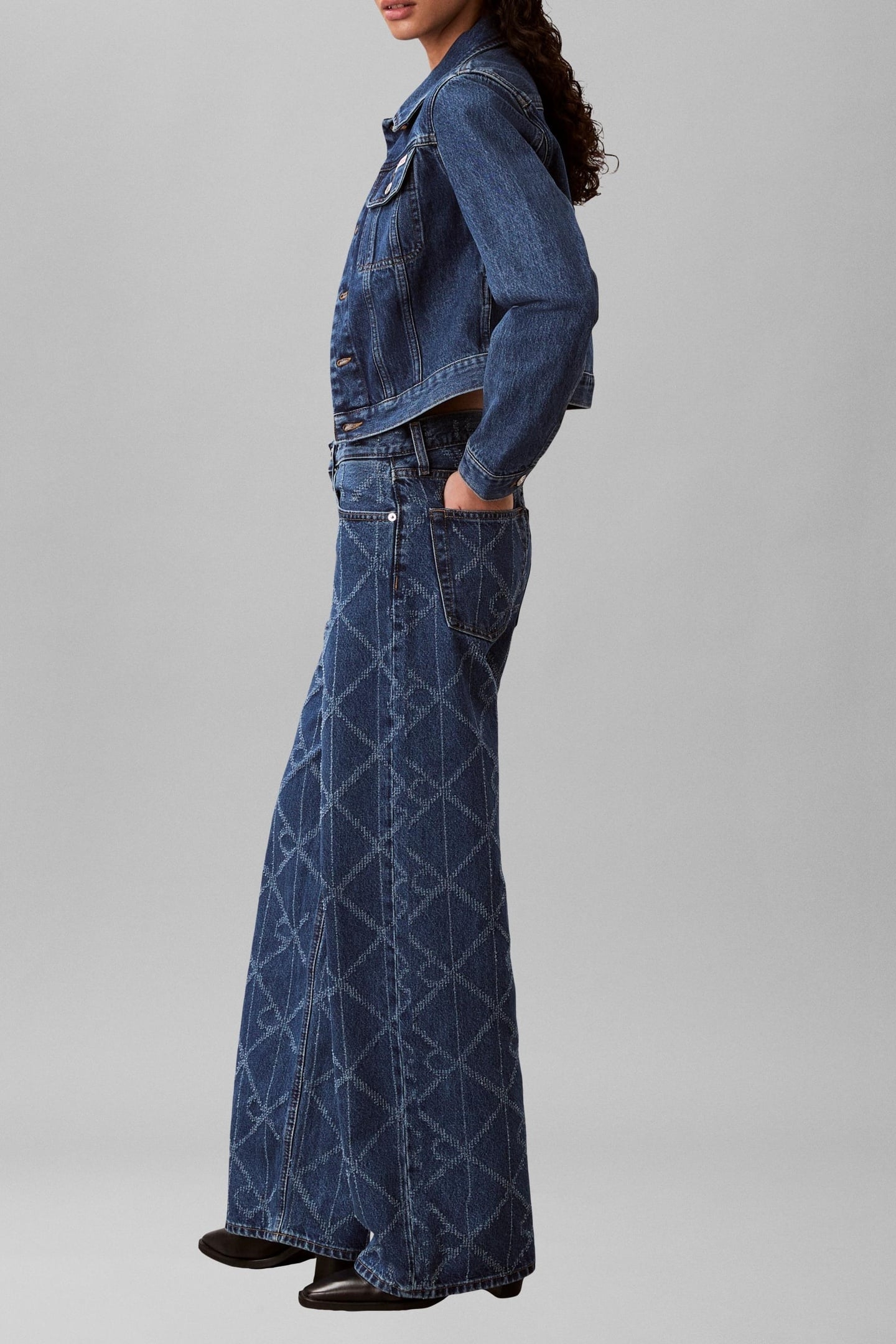 CROPPED 90S DENIM JACKET INDIGO PARK 4