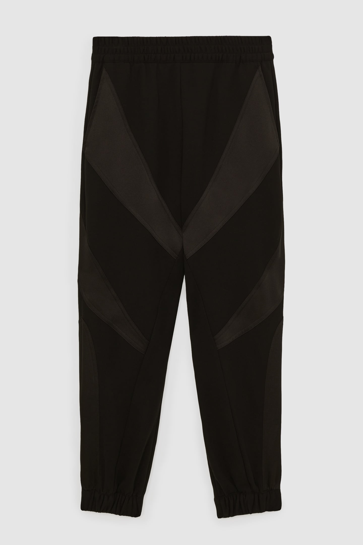 WOVEN MIXED JOGGER BLACK 1