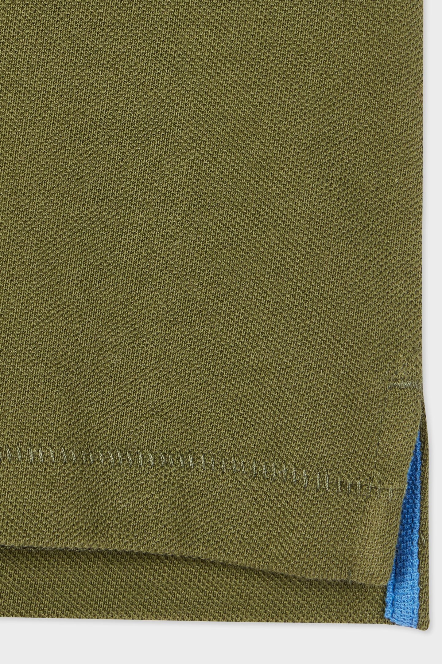 REG FIT SS POLO SHIRT ZEBRA OLIVE GREEN 3