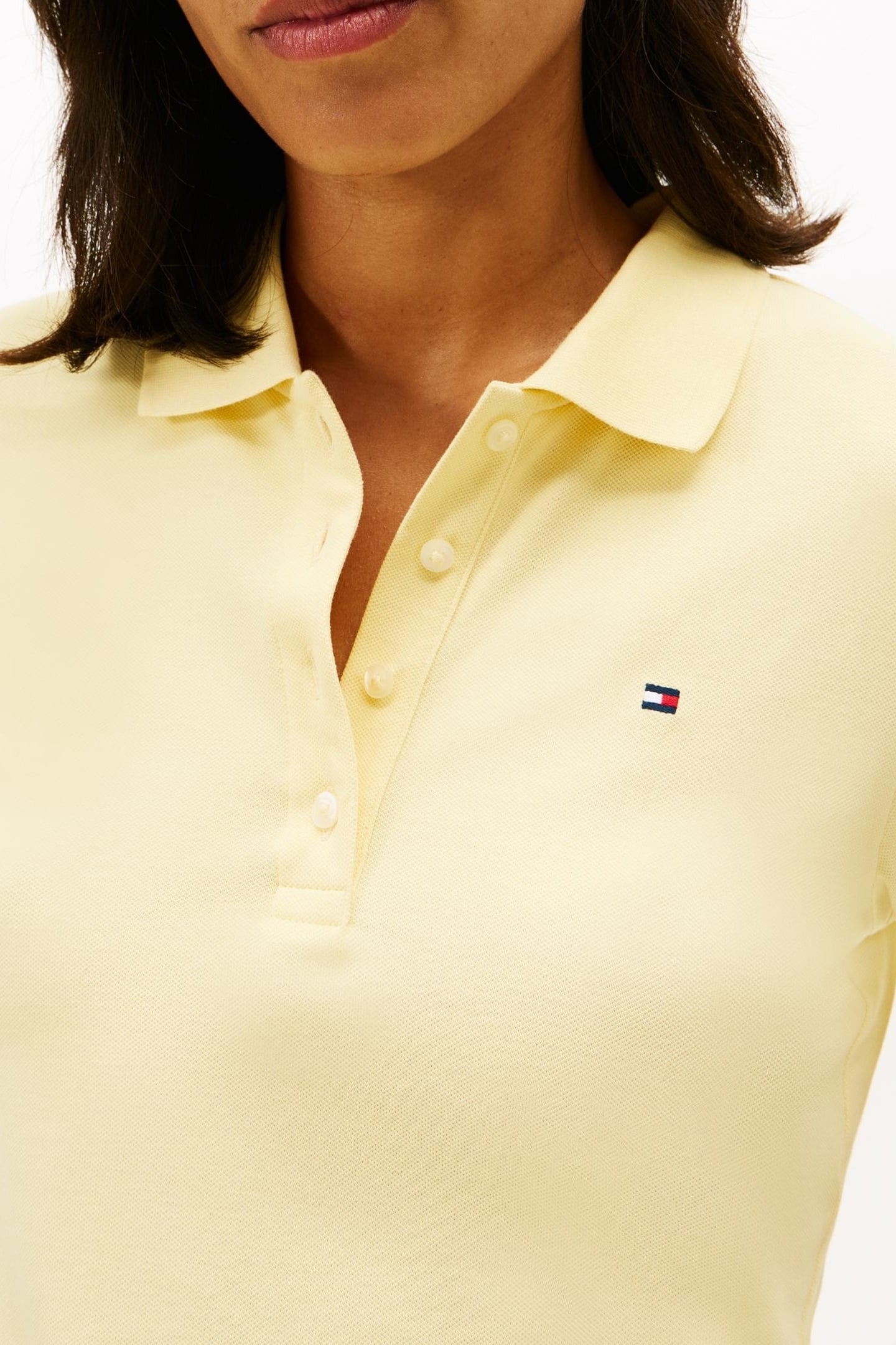1985 SLIM PIQUE POLO ZESTY YELLOW 2