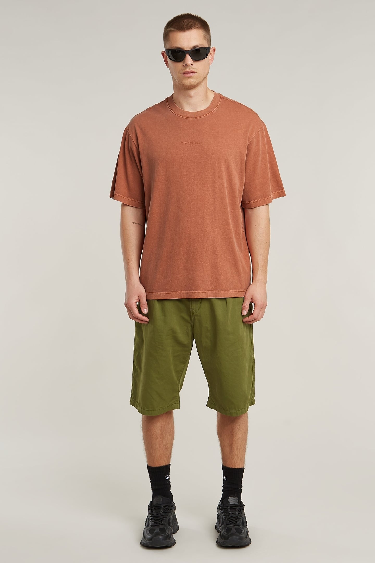 PLEATED CHINO SHORT MAYFLY GD 1
