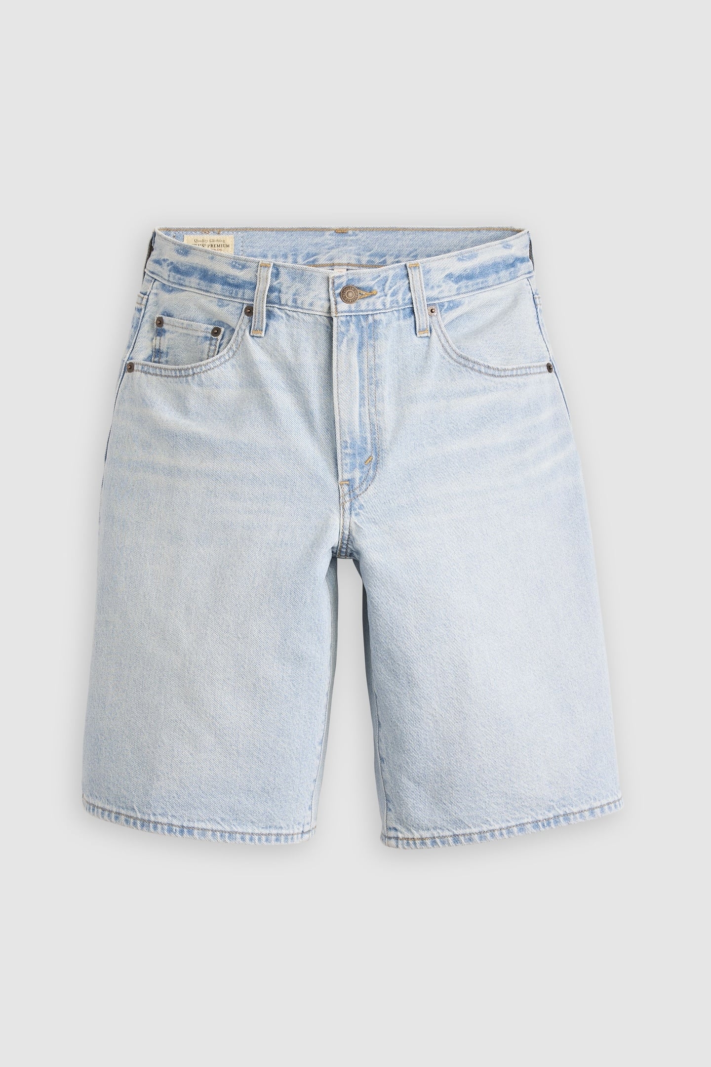 BAGGY DAD JORTS BLUE 7