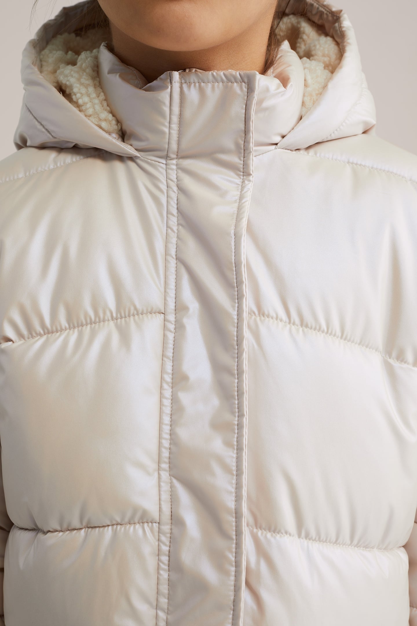 JACKET MIDLONG ECRU 5