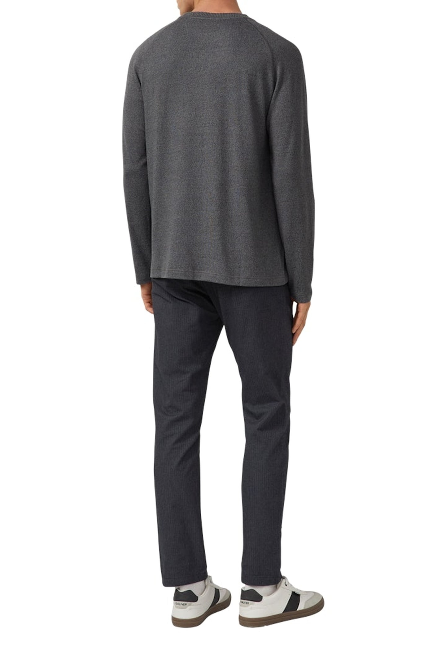 S.OLIVER T-SHIRTS GREY/BLACK 3