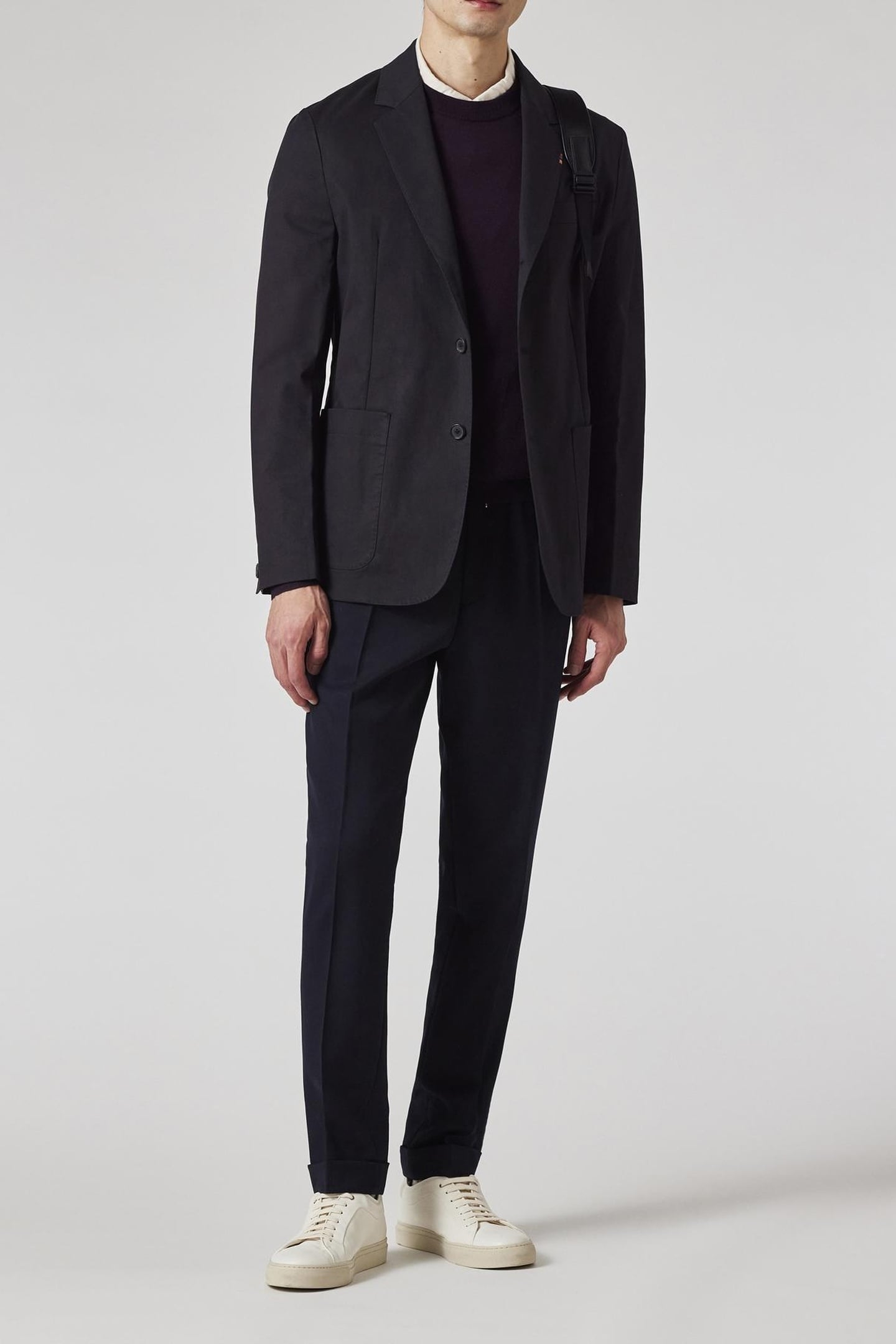 2BTN SB JACKET VERY DARK NAVY 2