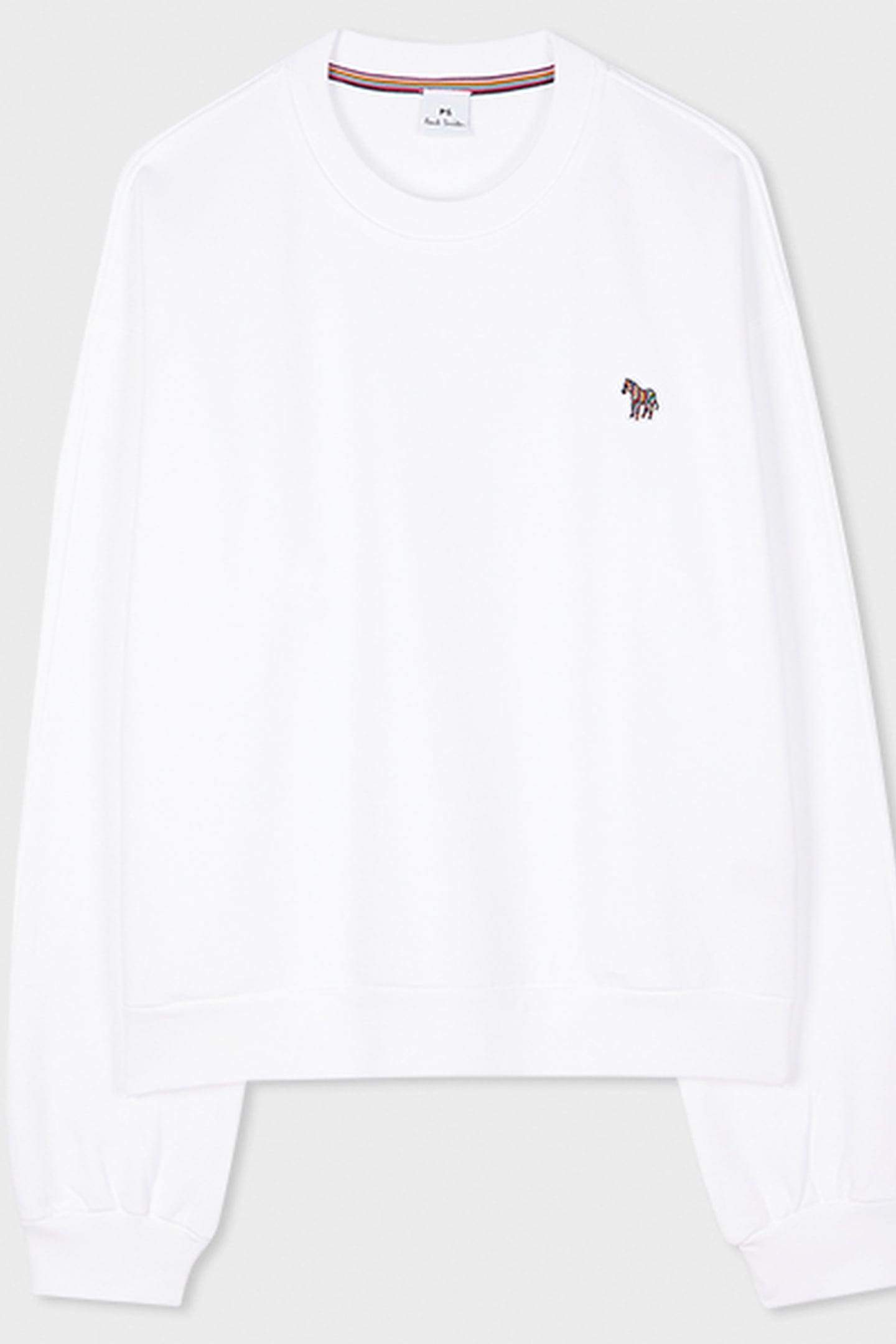 ZEBRA SWEATSHIRT WHITE 2