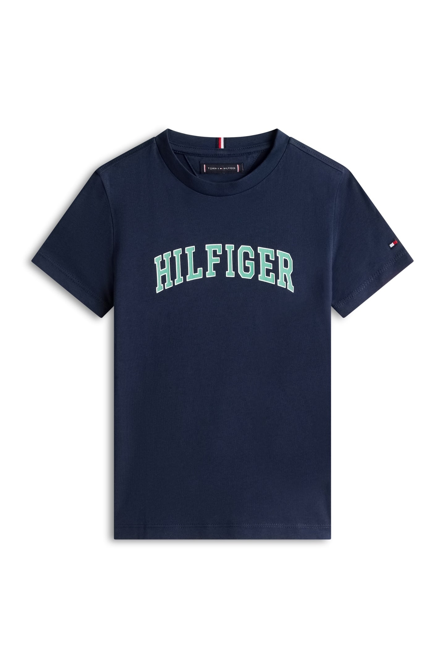 BOYS HILFIGER VARSITY T-SHIRT DARK NIGHT NAVY 4