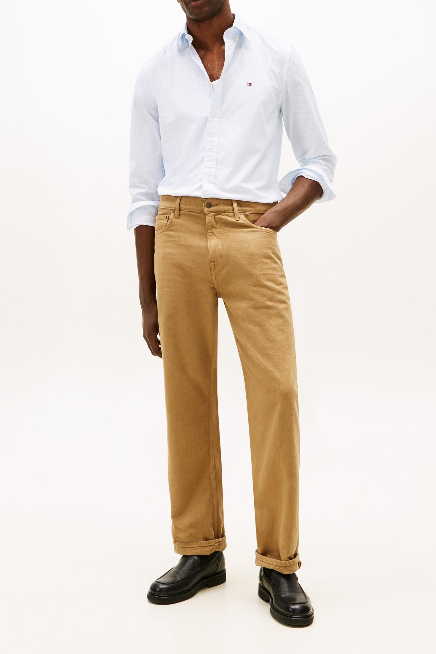 FLEX POPLIN SHIRT SWEET BLUE 5