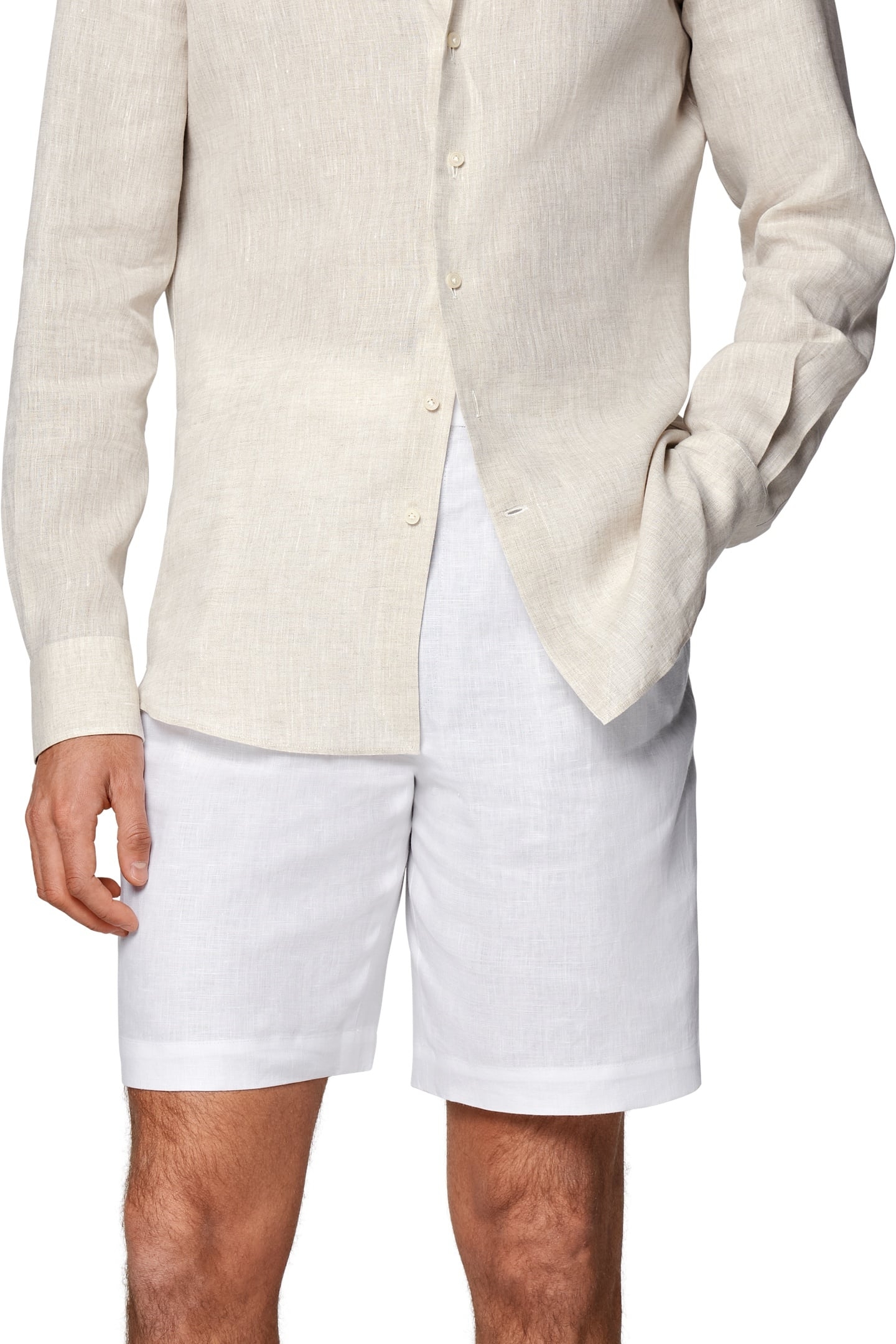 MIRA SHORTS WHITE WHITE 2