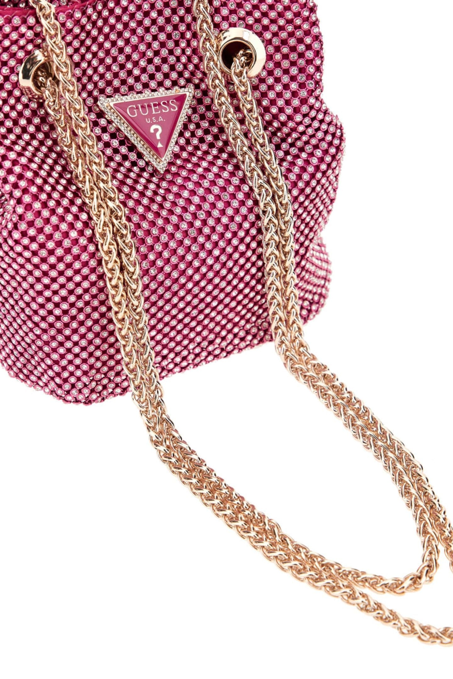 ZALINA FLAP CLUTCH FUCHSIA 8