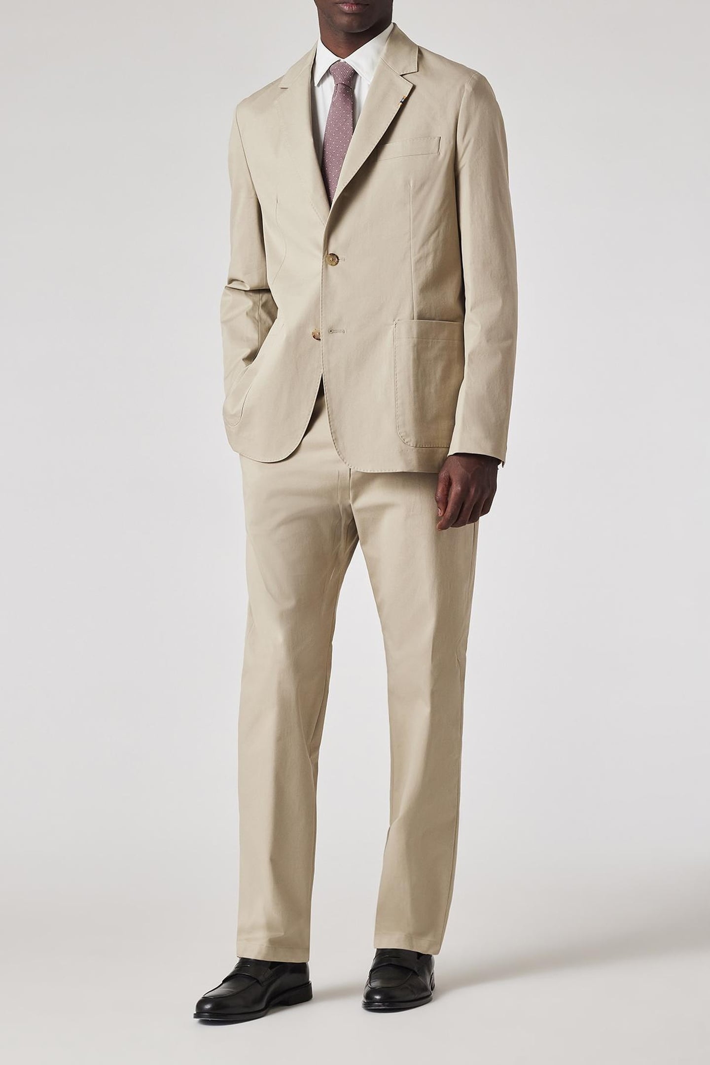 2BTN SB JACKET KHAKI 2