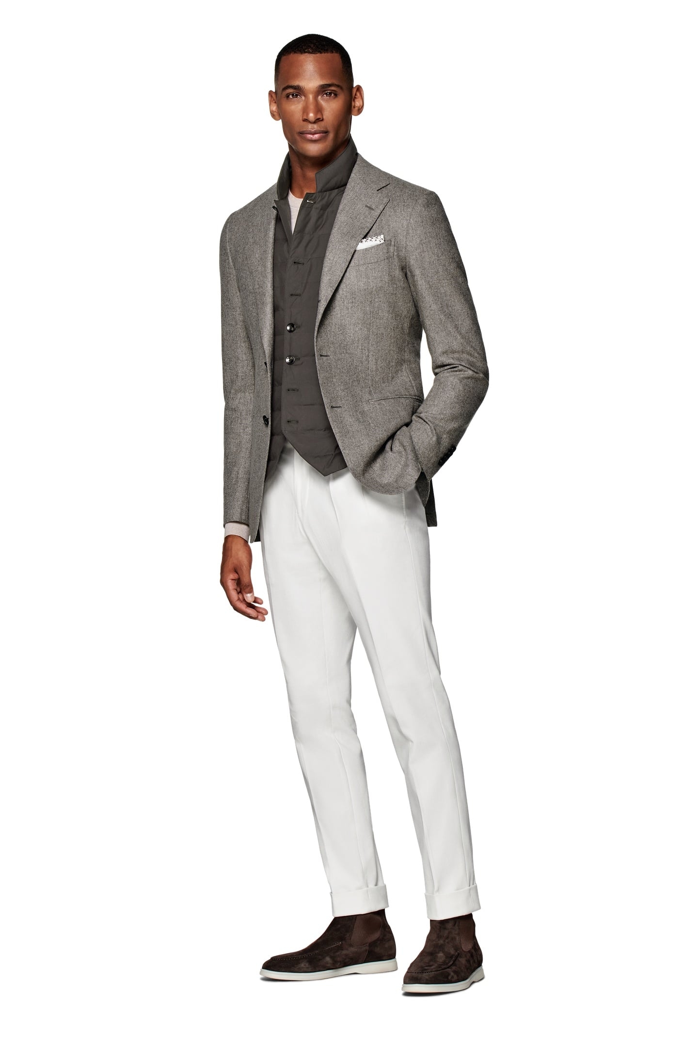 JACKET-LIGHT-BROWN TAUPE 1