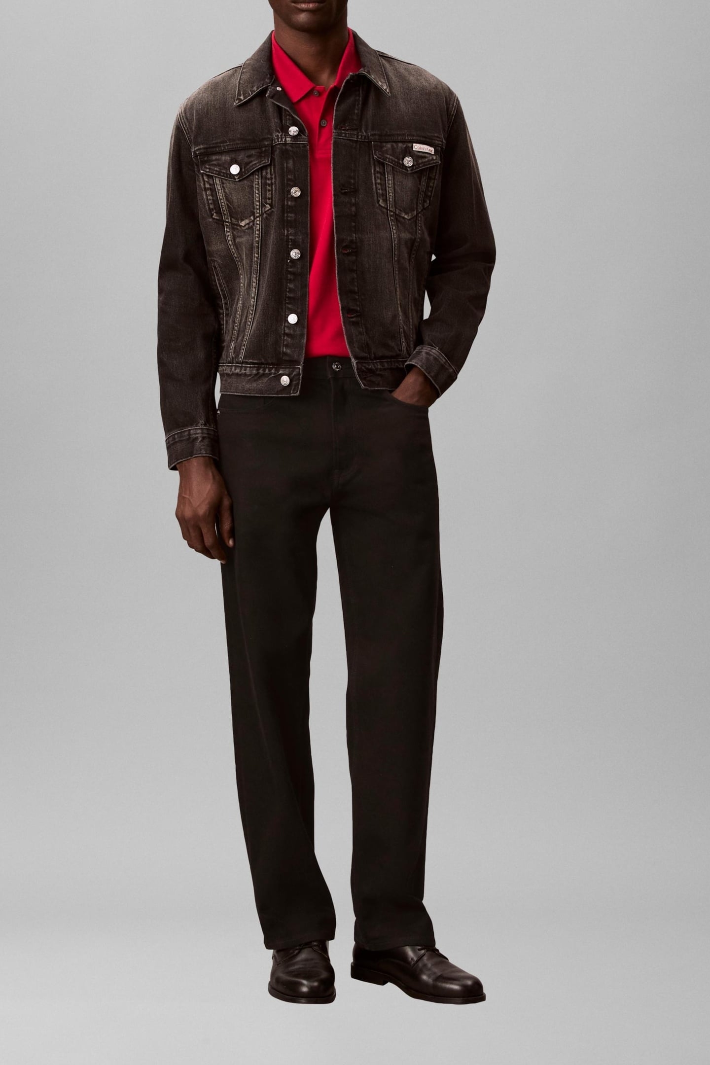 CLASSIC BUTTONED JACKET KLEIN BLACK 2