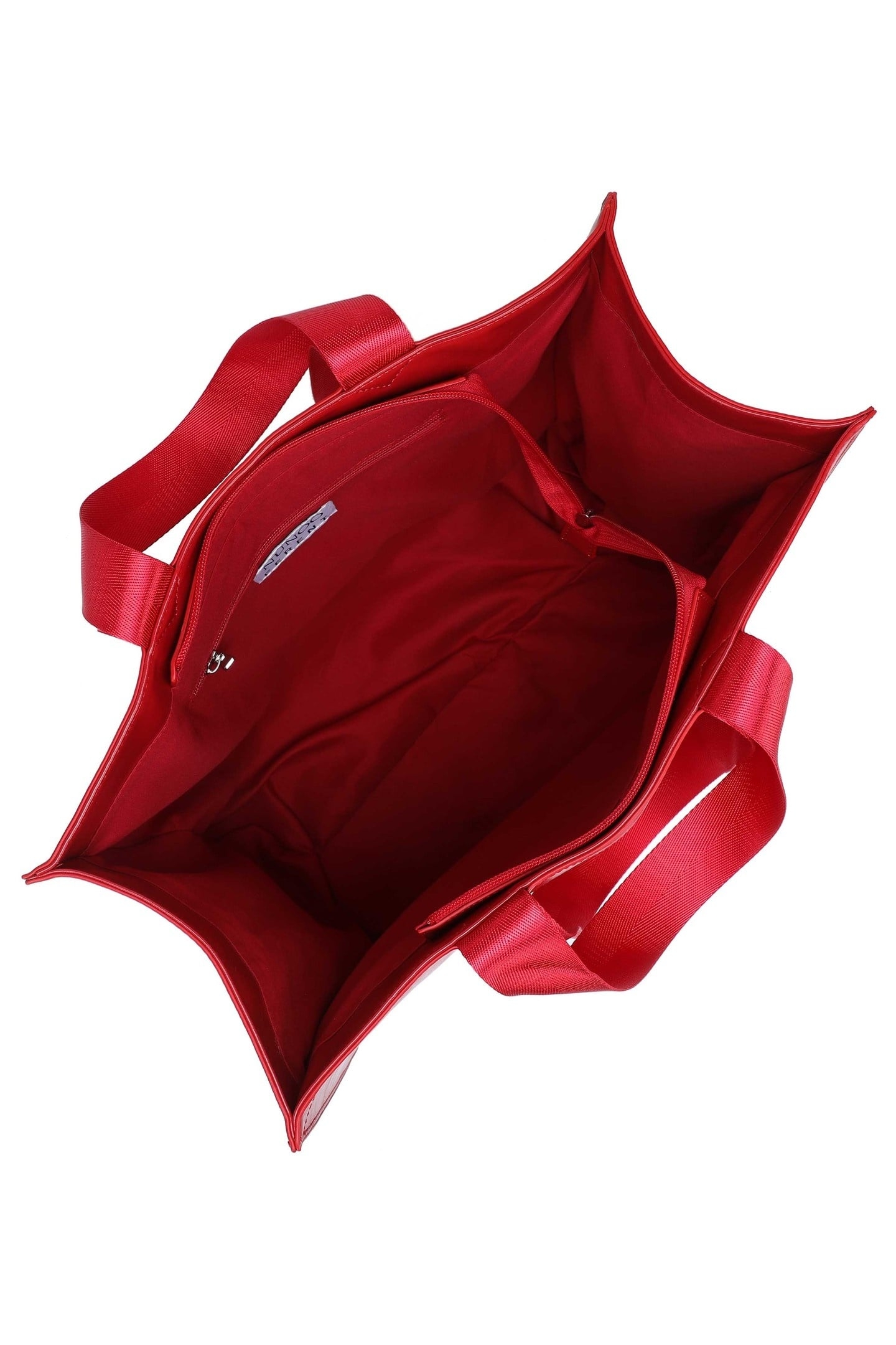 SHOPPER WRINKLE BRIGHT RED 3