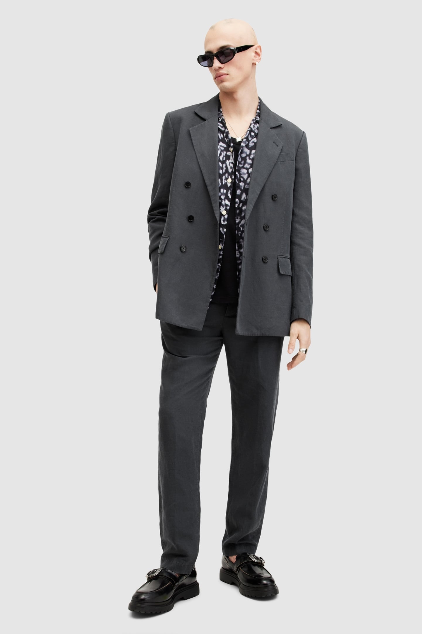 TANSEY BLAZER SLATE GREY 6