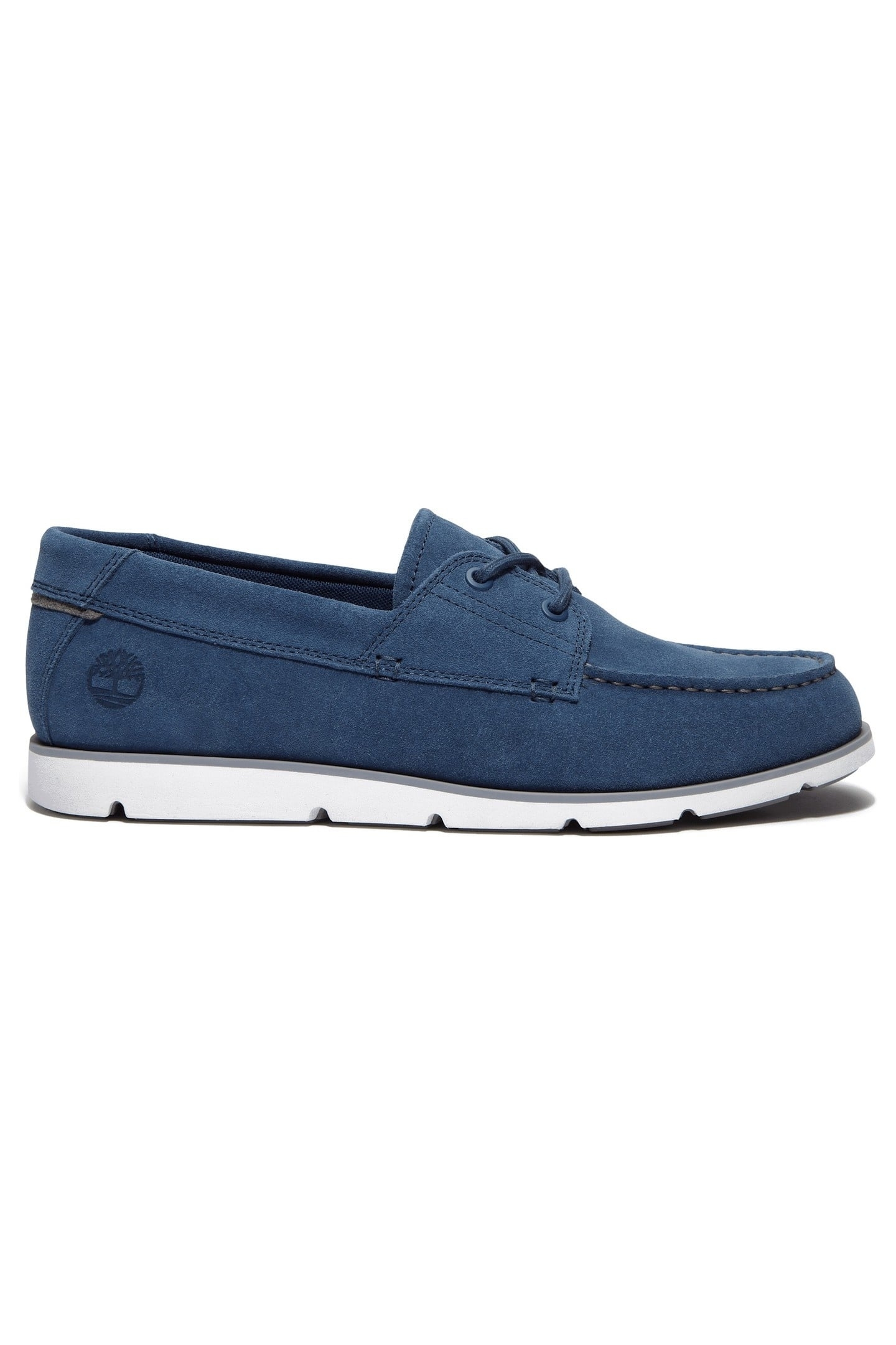 GRAFTON BAY LACE UP SHOE DARK BLUE SUEDE 1