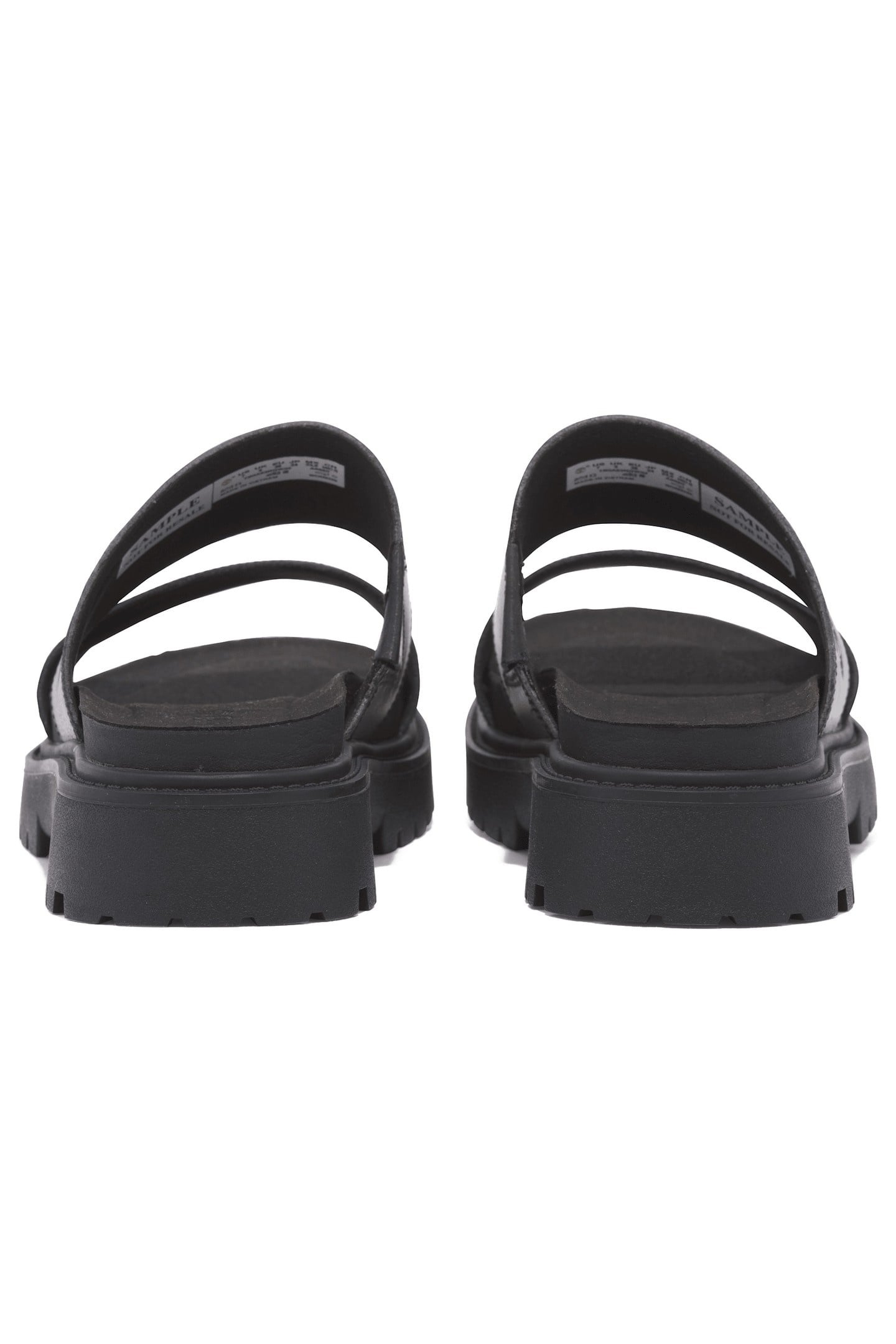CLAIREMONT WAY SLIDE SANDAL BLACK FULL GRAIN 6