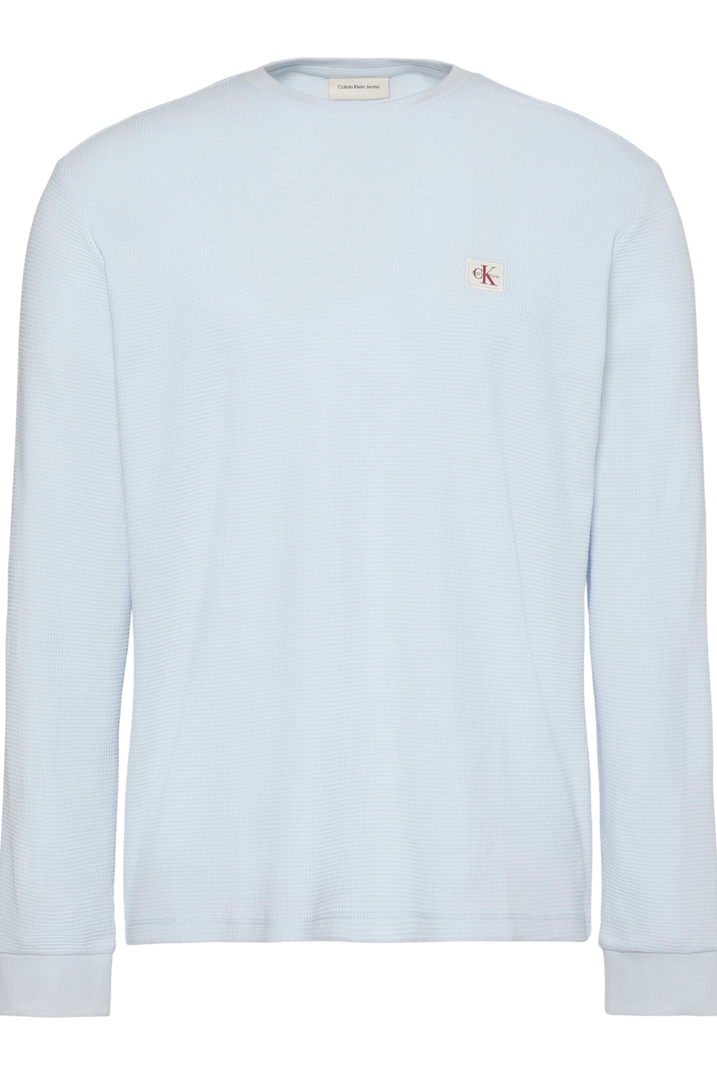 LS WAFFLE BADGE CREWNETEE PLEIN AIR 6