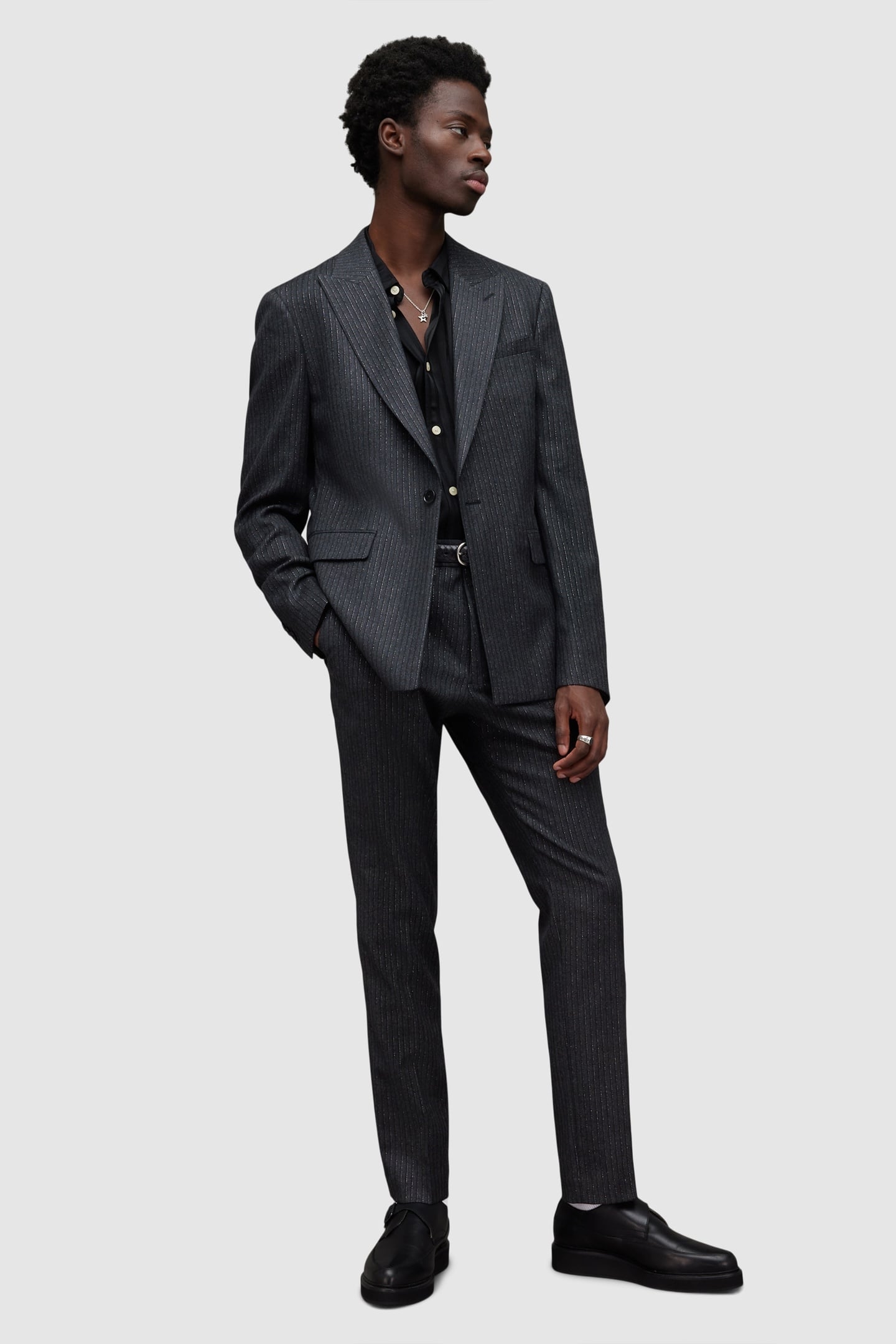 ANDROM BLAZER CHARCOAL GREY 2