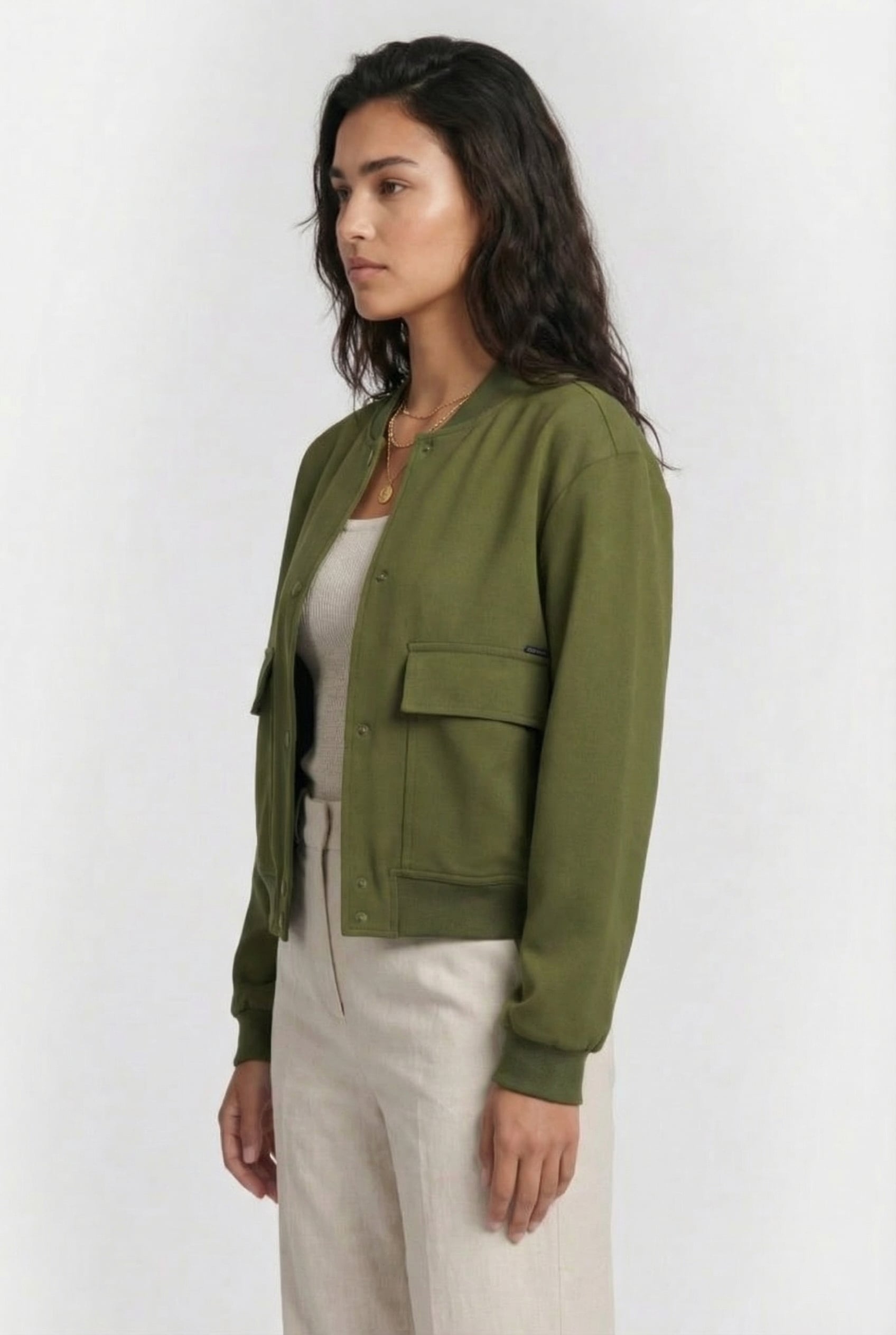 AVA JACKET OUTDOOR FOREST ARMY 3