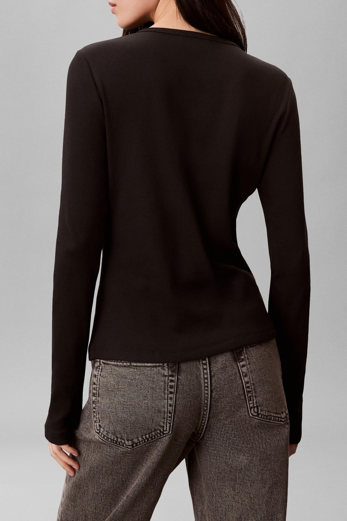 LS MONOLOGO CREW 2X2 BLACK 4