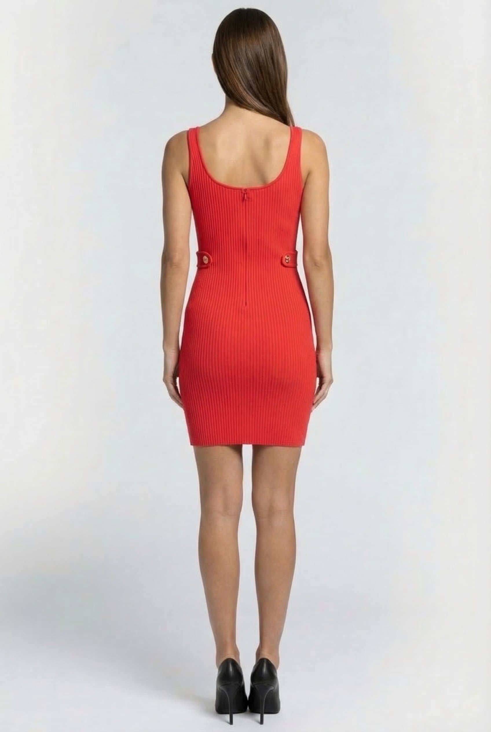 SNAP MINI SCOOP NK DRESS SEA CORAL 2