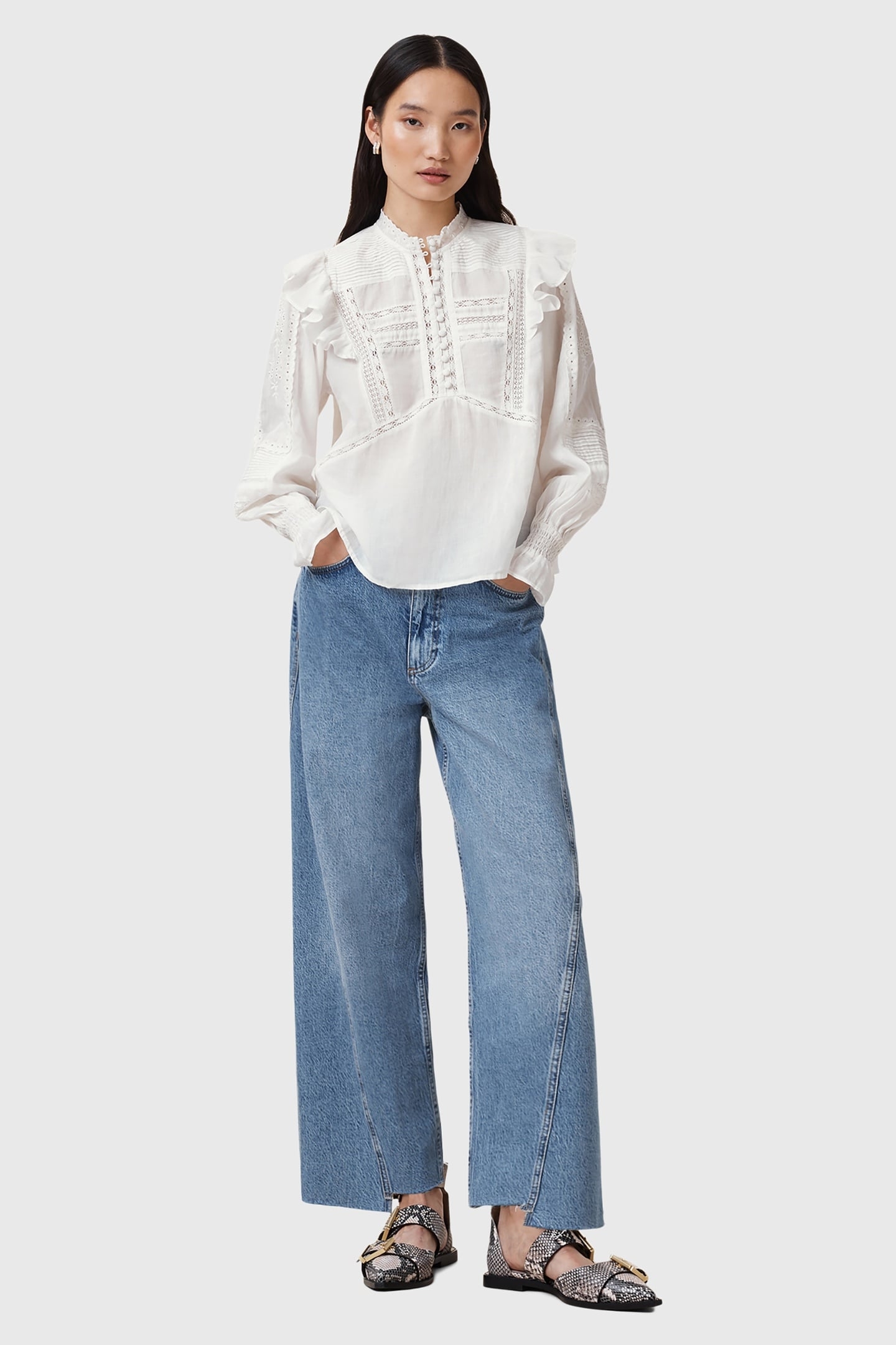 HEATHER TOP CHALK WHITE 2