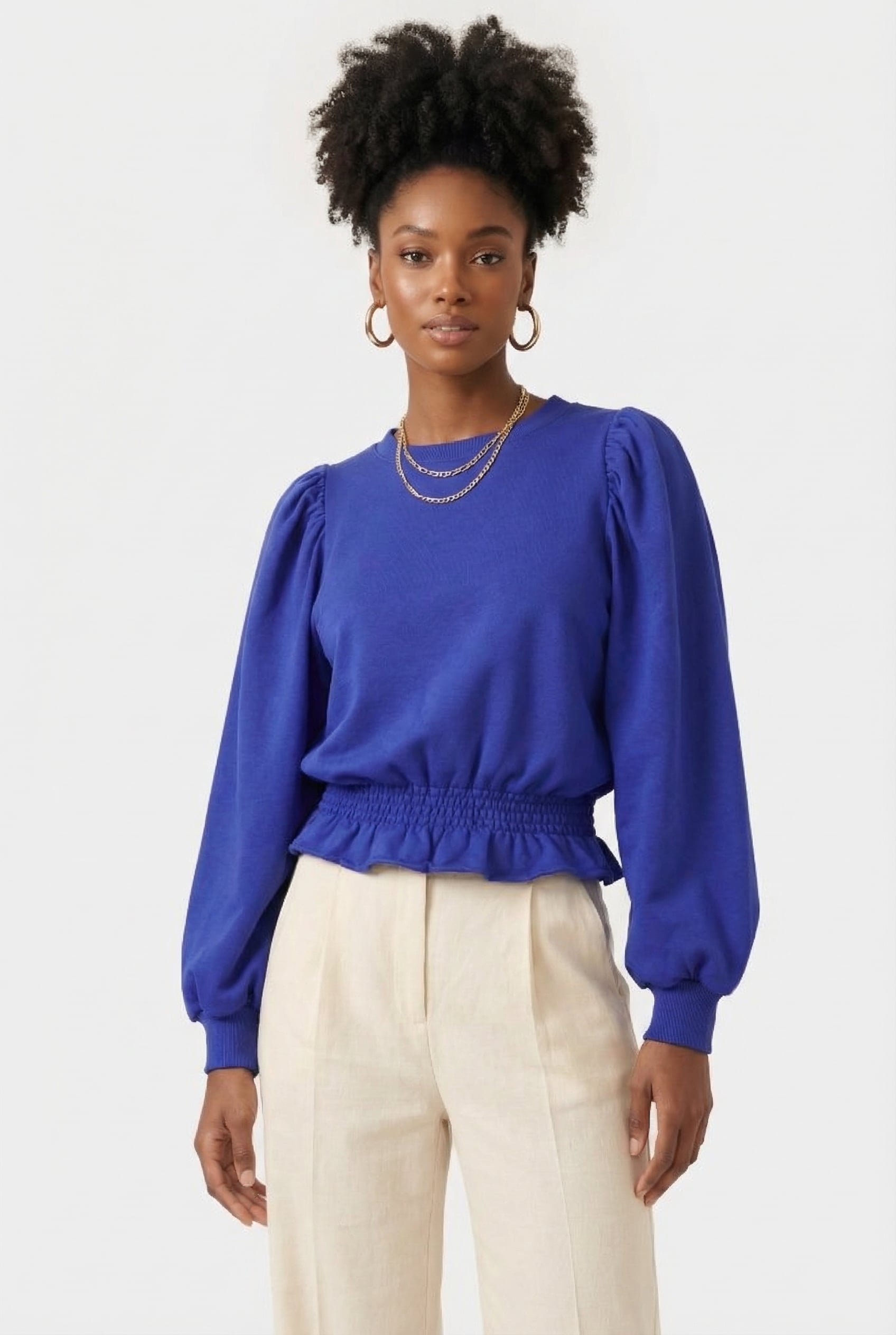 MERVE SWEATER ROYAL COBALT 1