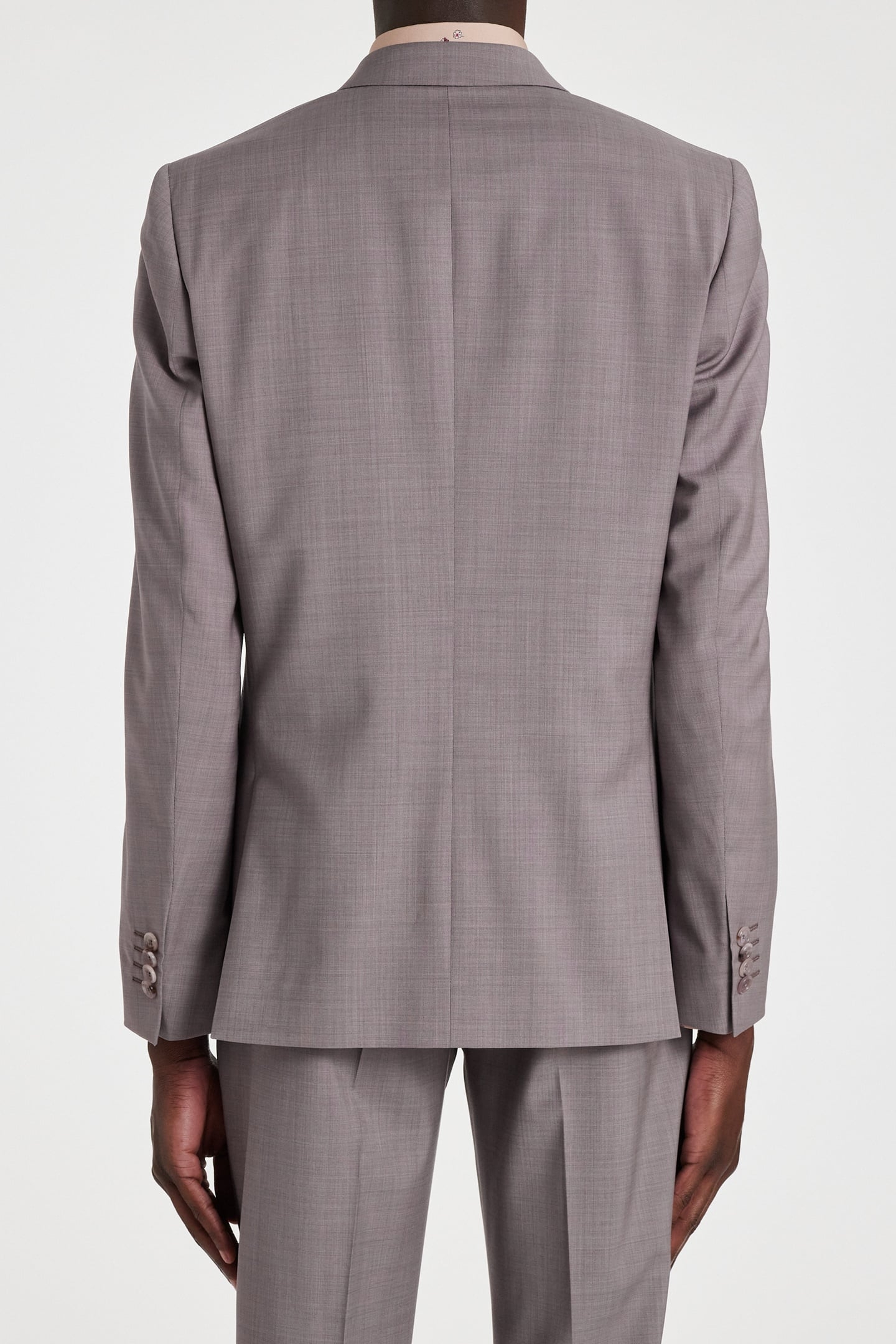 TAILORED FIT 2BTN SUIT LILAC 4