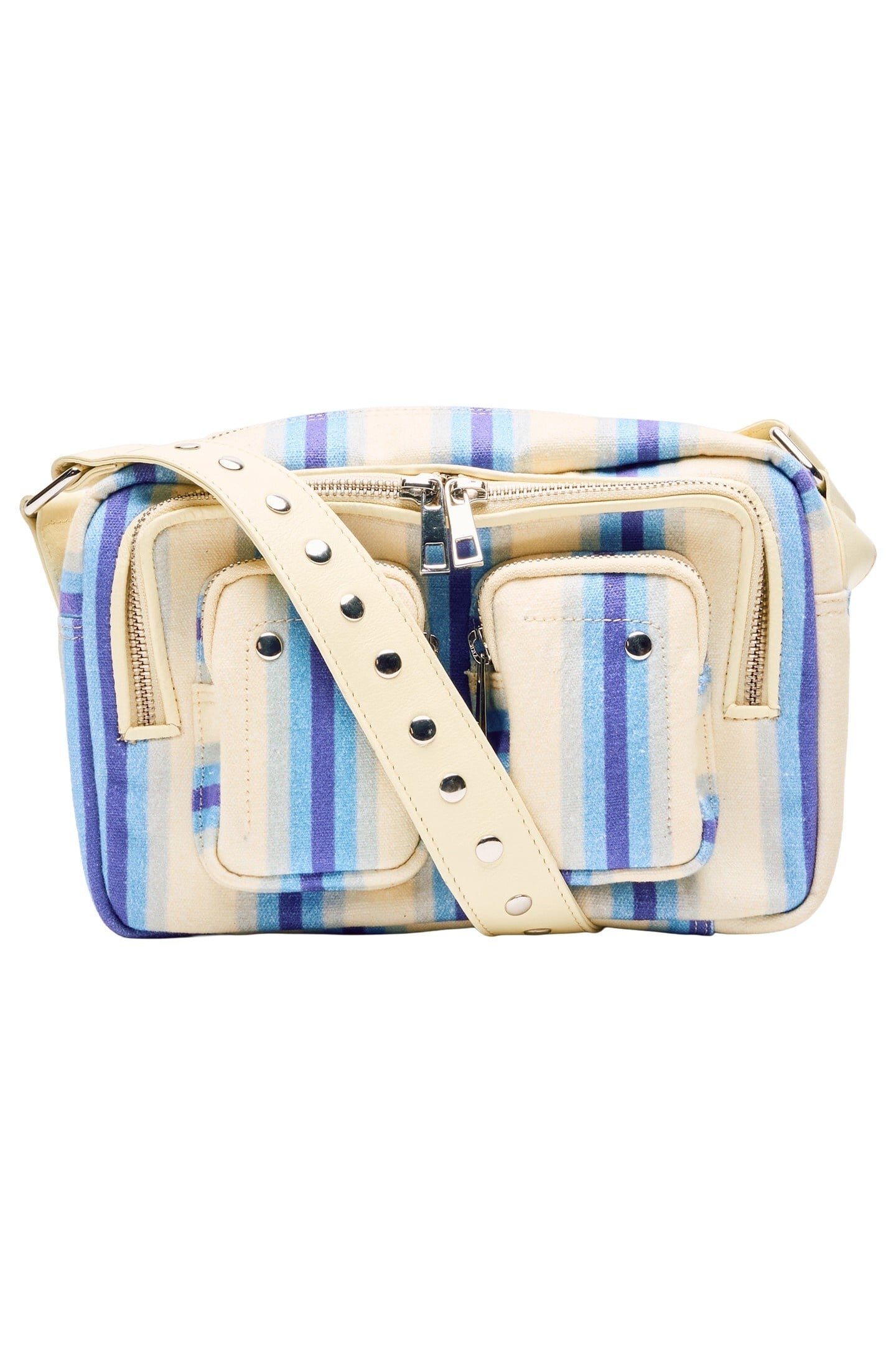 ELLIE CANVAS BLUE STRIPES 1
