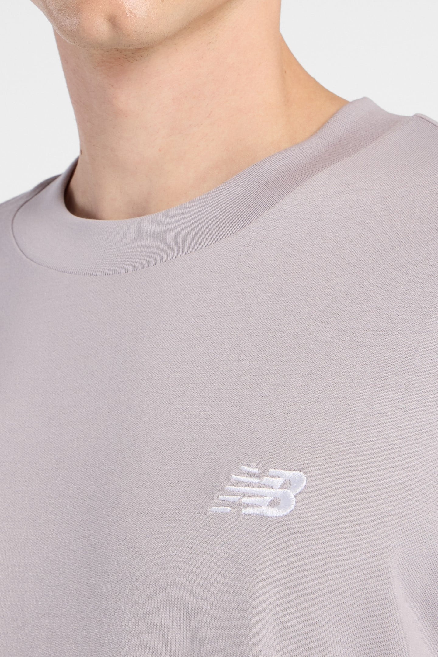 SPORT ESSENTIALS COTTON T-SHIRT LIGHT GREY 4
