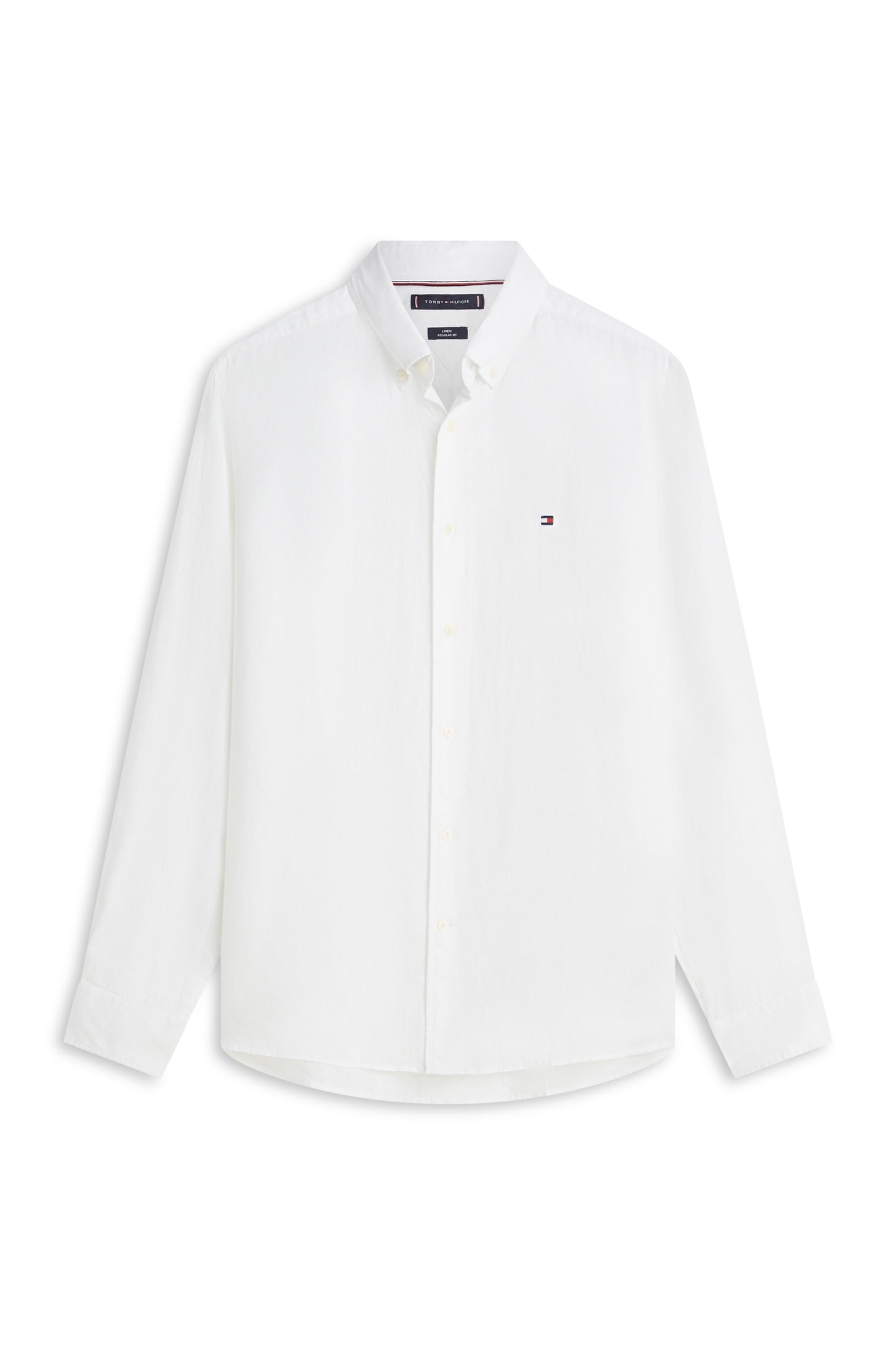 PIGMENT DYED LINEN SHIRT WHITE 5