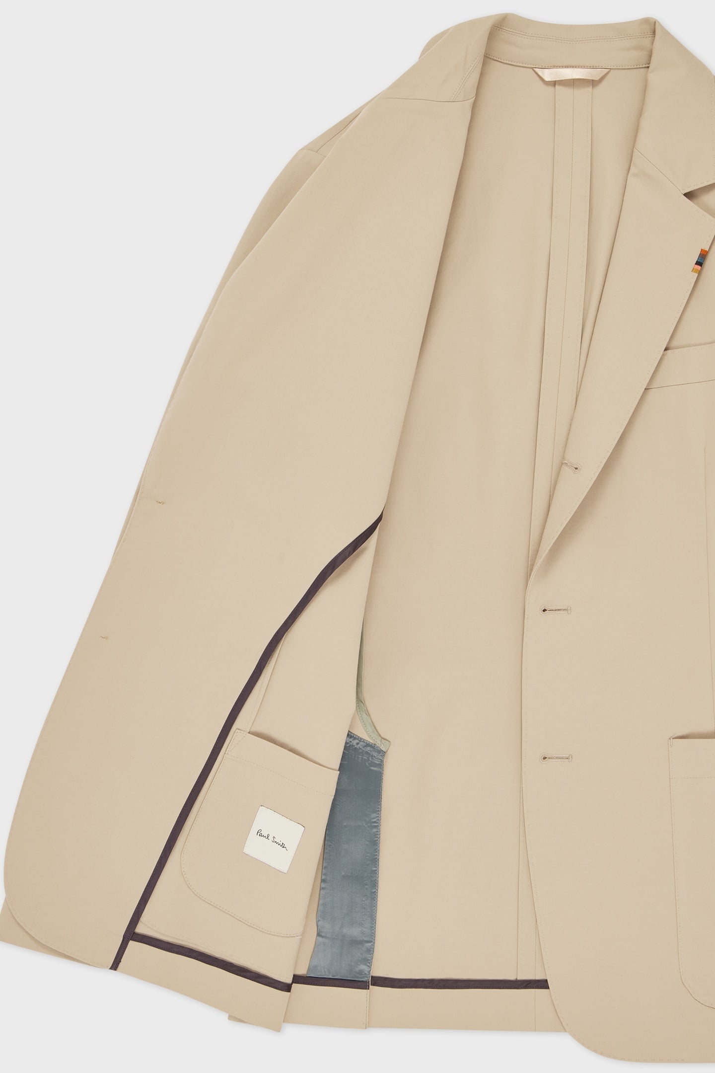 2BTN SB JACKET KHAKI 5