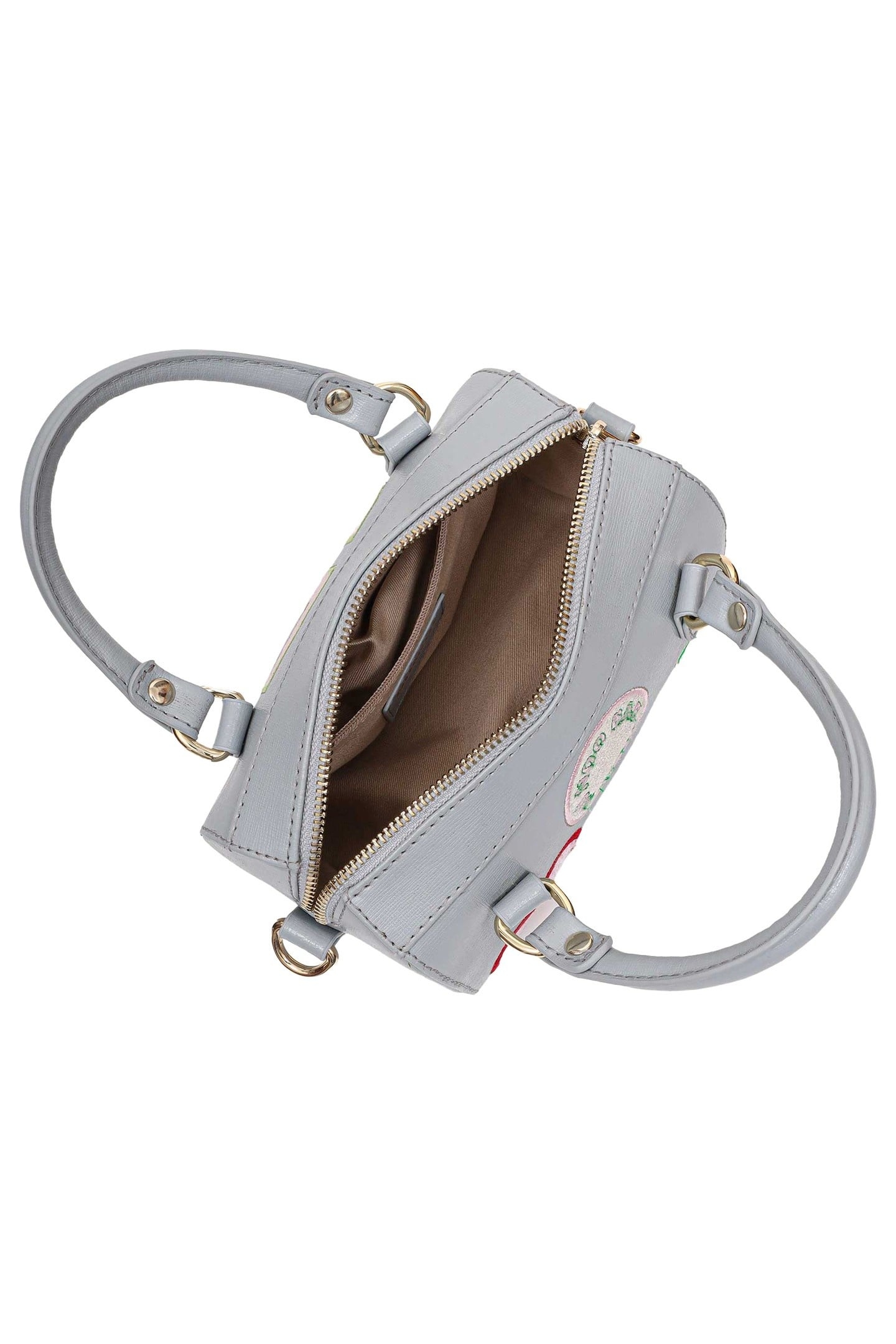 SMALL MAYA DETAILS FLORENCE LIGHT GREY W. GOLD 6