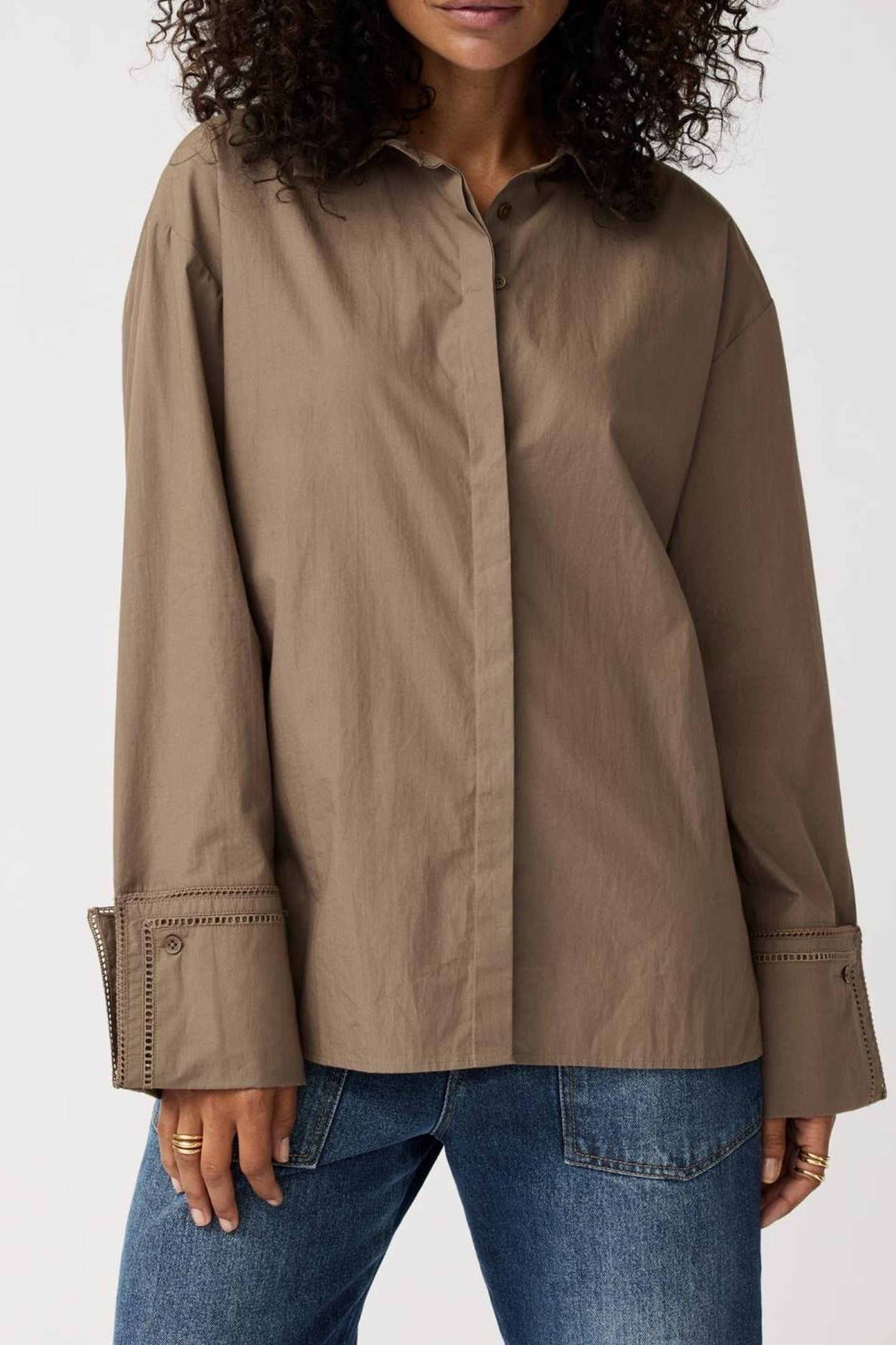 ISABELLE BLOUSE KHAKI 1