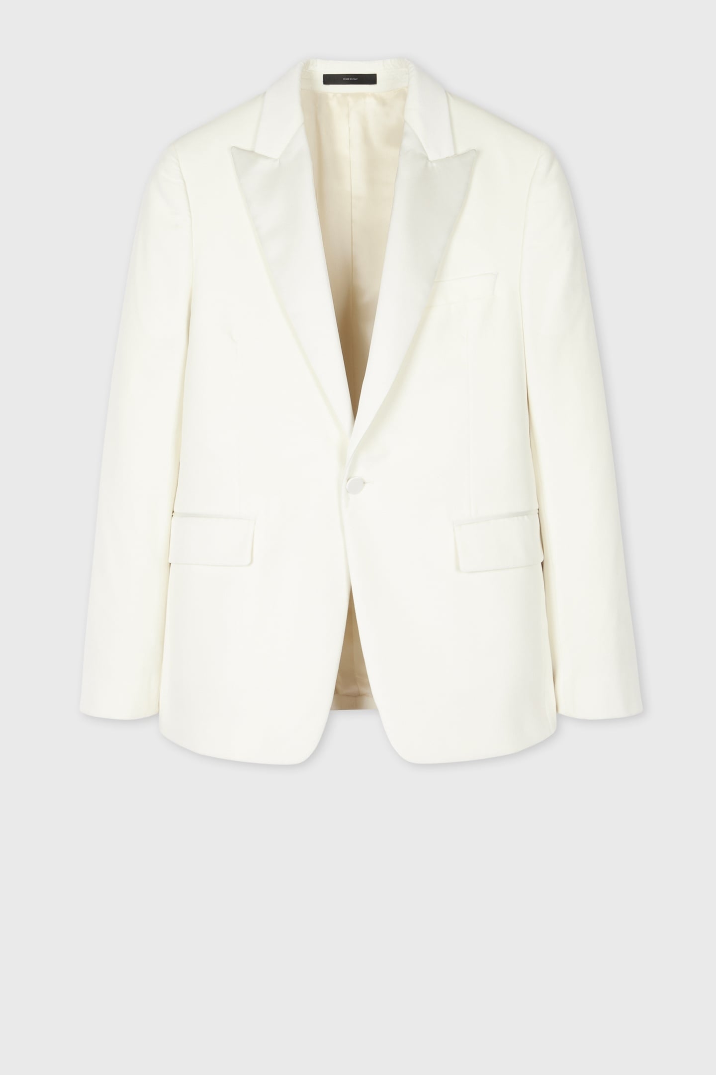 EVENING 1BTN JACKET WHITE 1