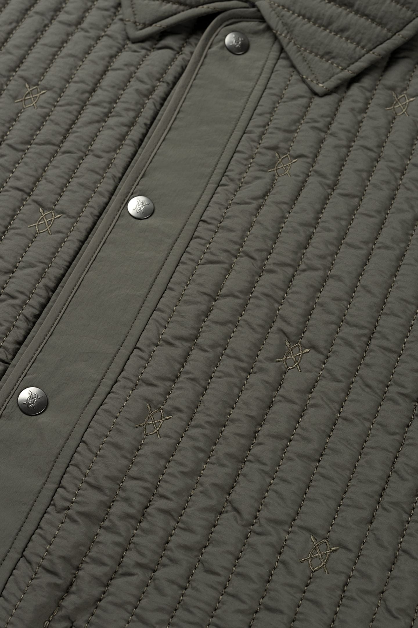 ZYER QUILTED RELAXED JACKET CHIMERA GREY 6